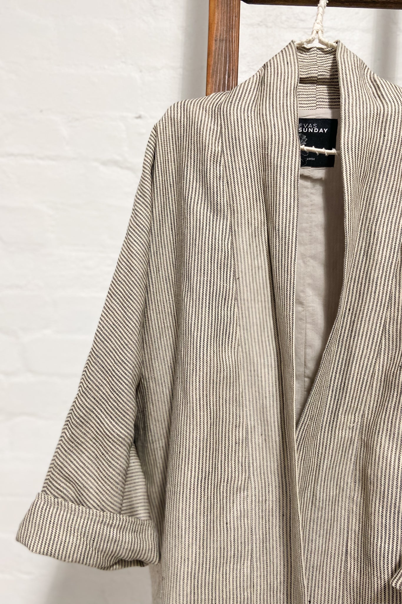 GW | Victoria Jacket | Soba Stripe | L