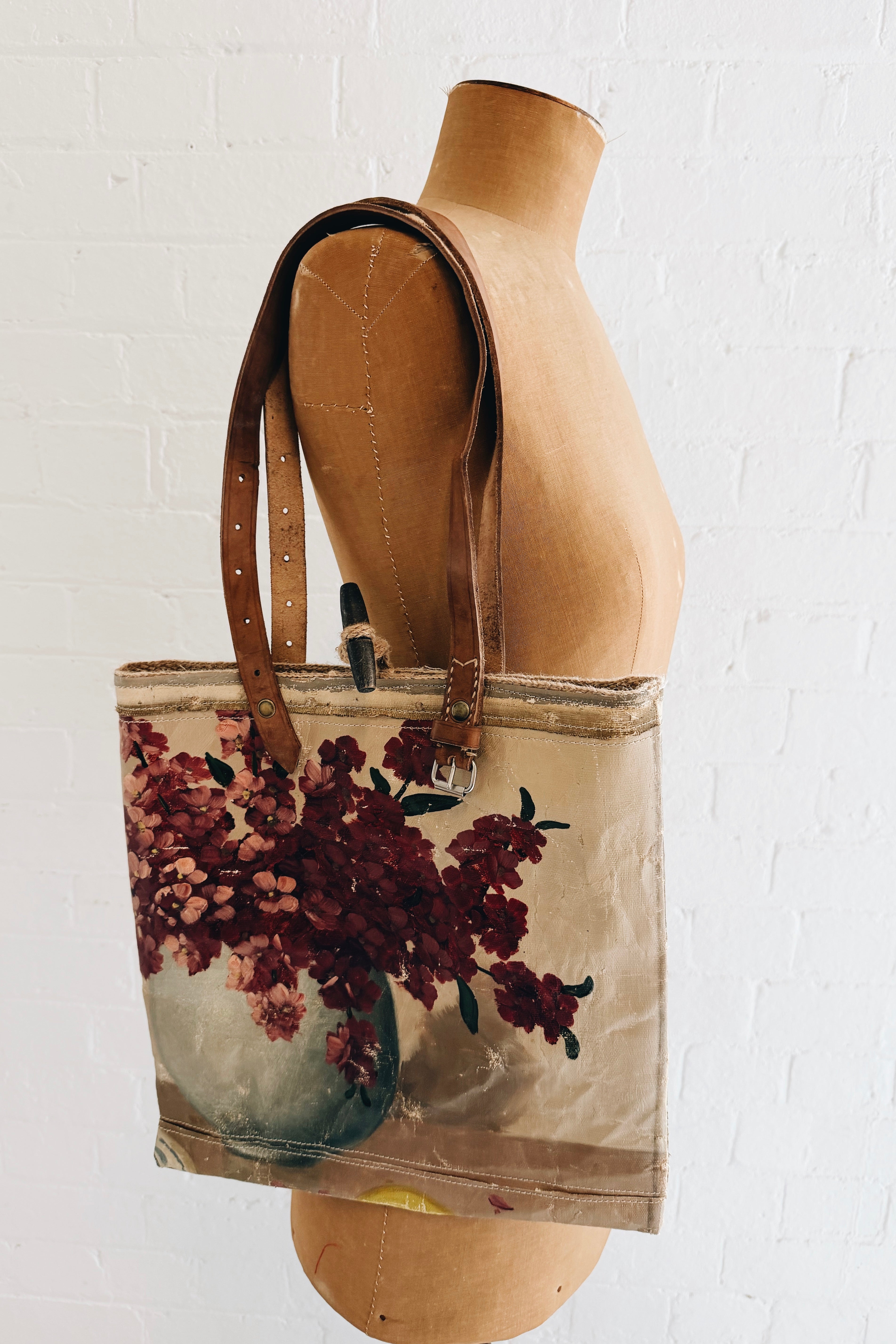 Swarm | Oil Painting Bag | Lilac Blooms