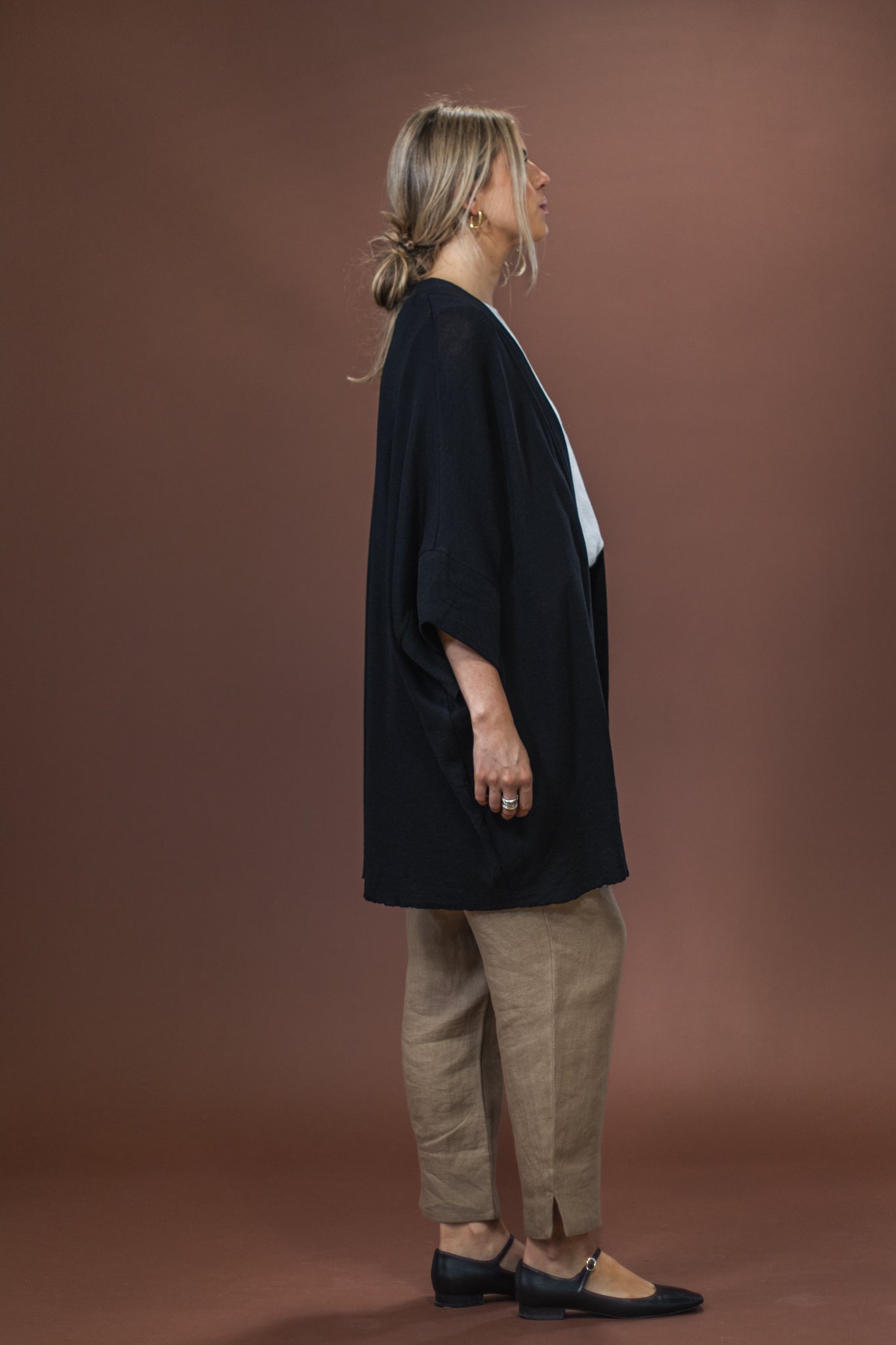 Merino Cardigan | Black