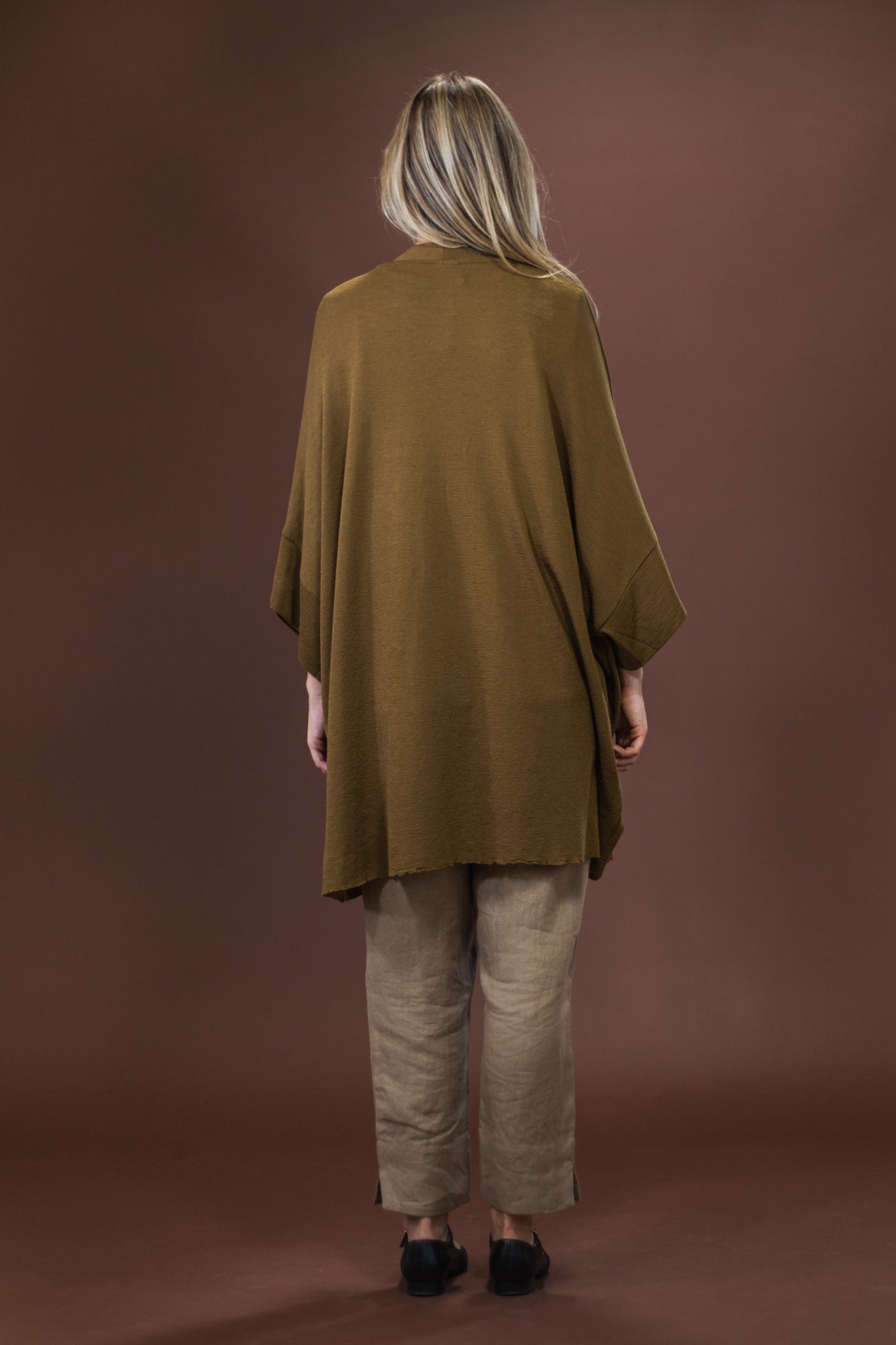 Merino Cardigan | Bronze