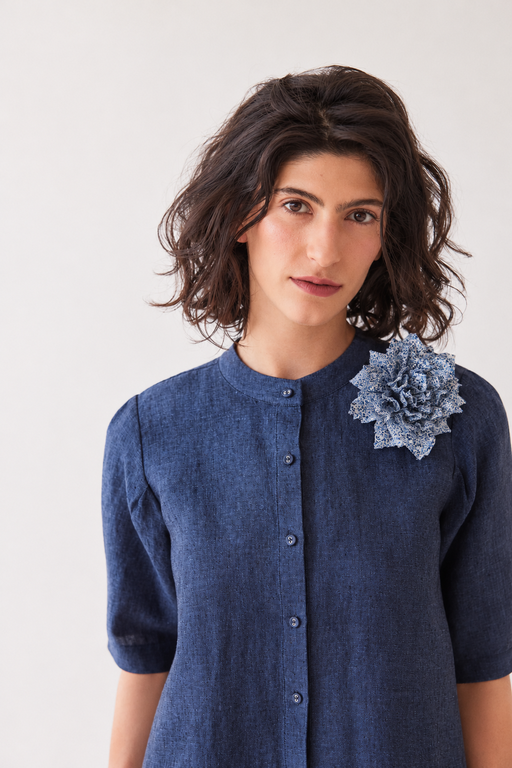 Fabric Flower Brooch | Katie & Millie Liberty