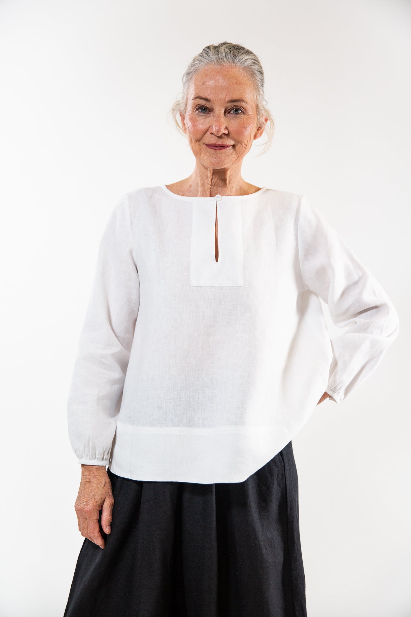 Cleo Top | White
