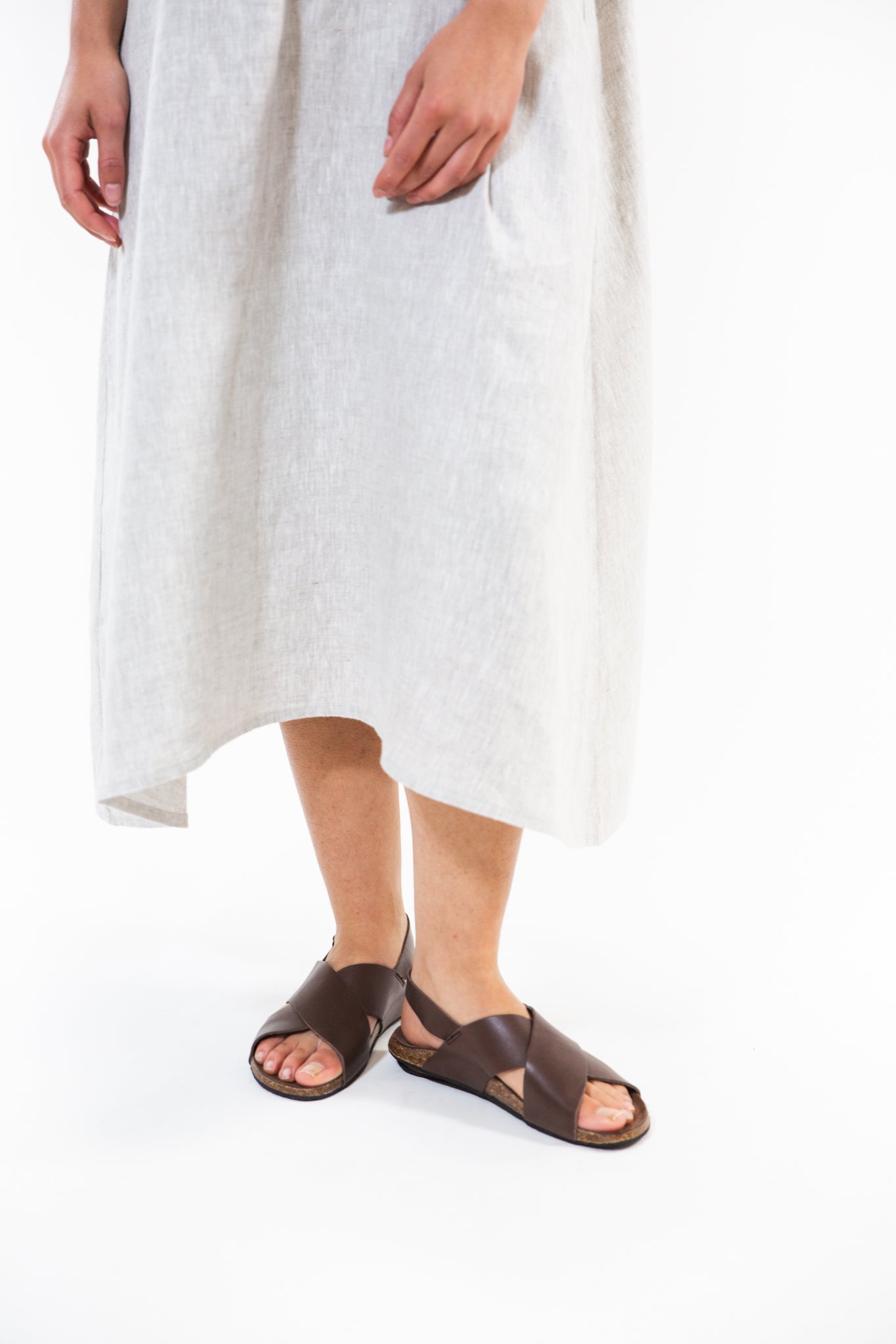 Bosabo | Colette Sandal | Chocolate