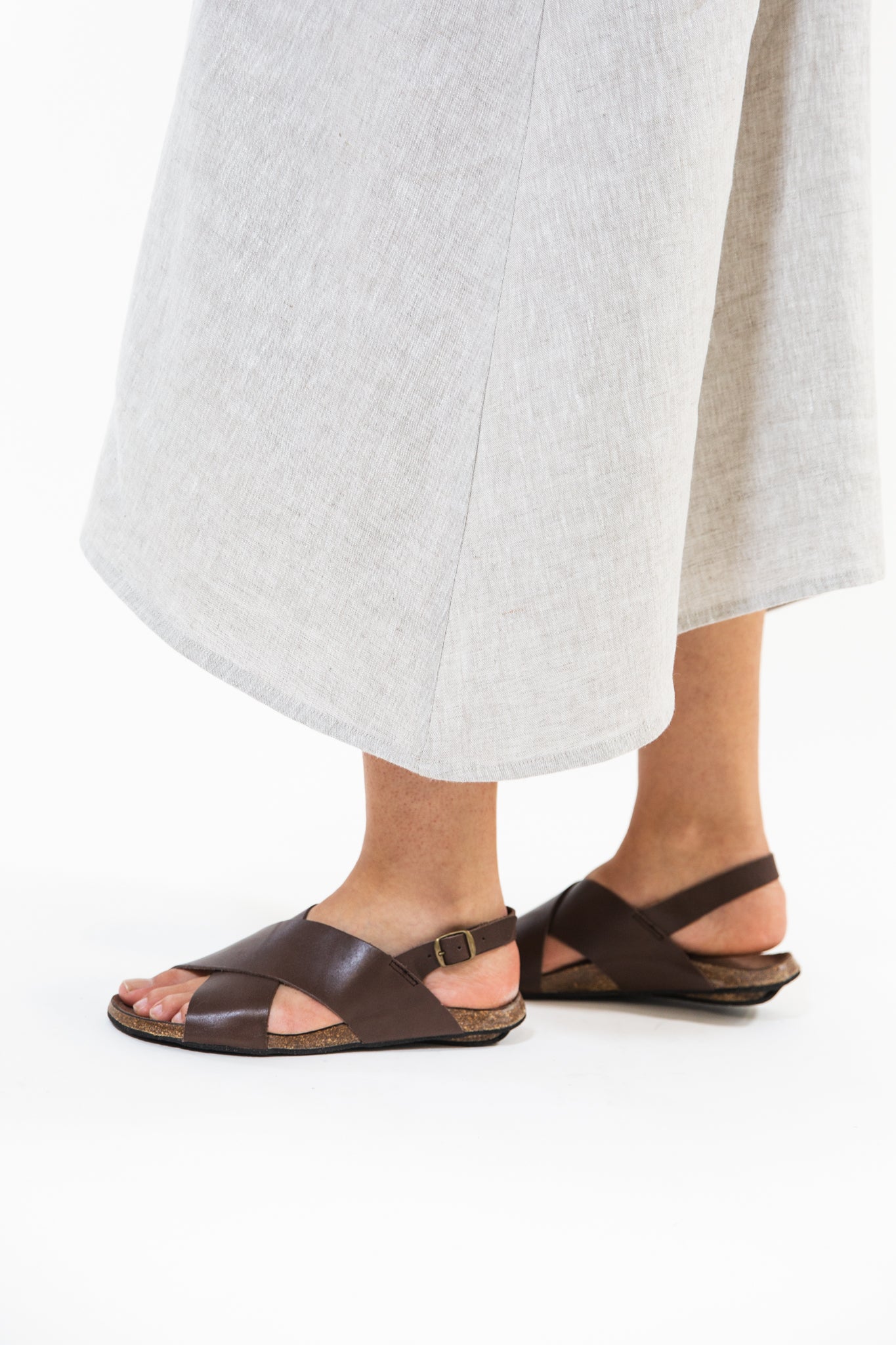 Bosabo | Colette Sandal | Chocolate