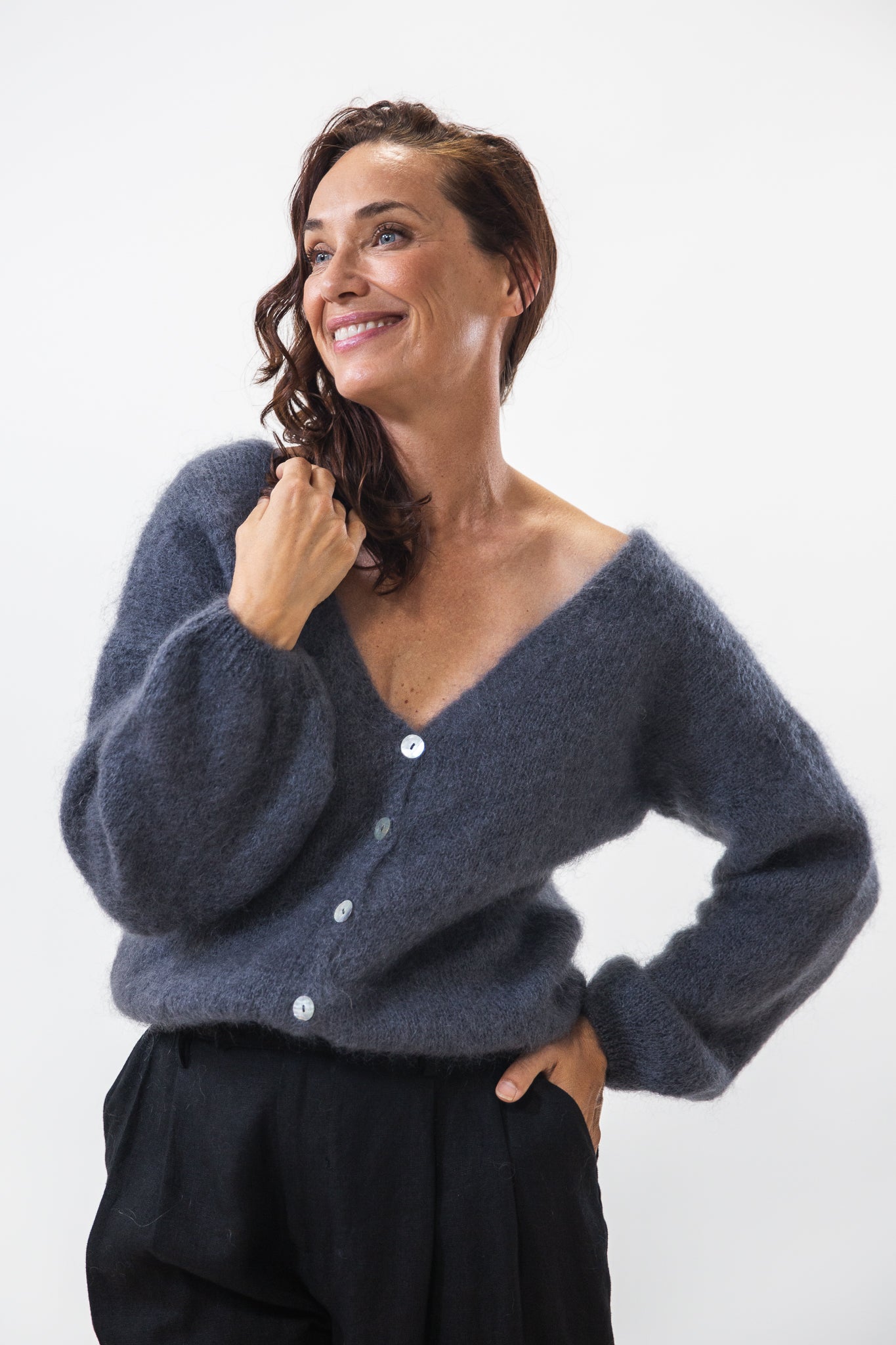 Cornelia Knit | Anthracite Grey