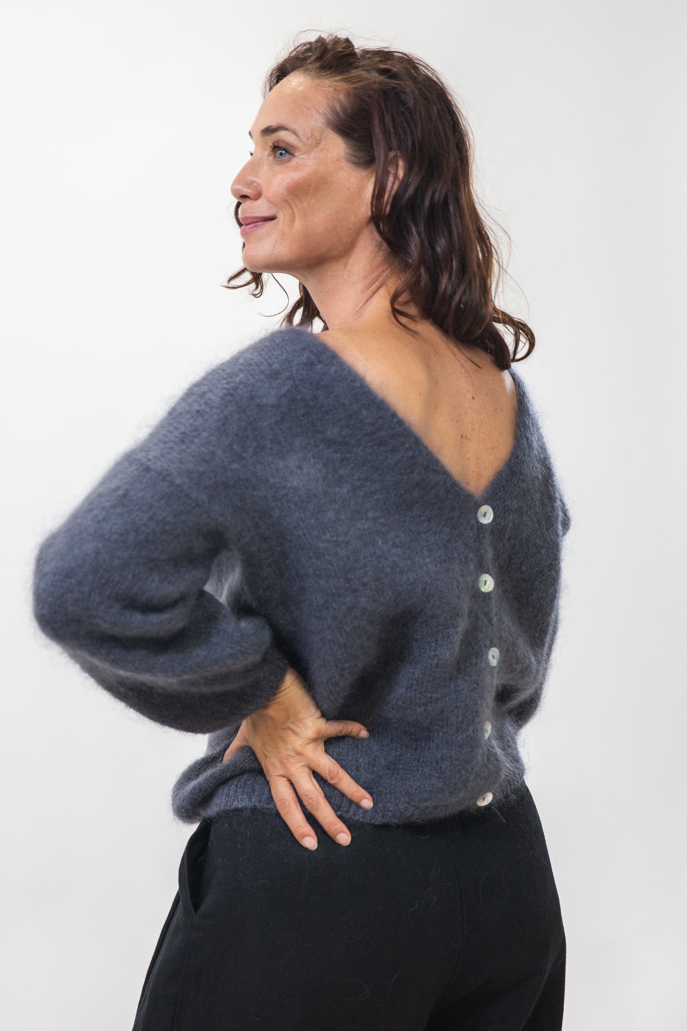 Cornelia Knit | Anthracite Grey
