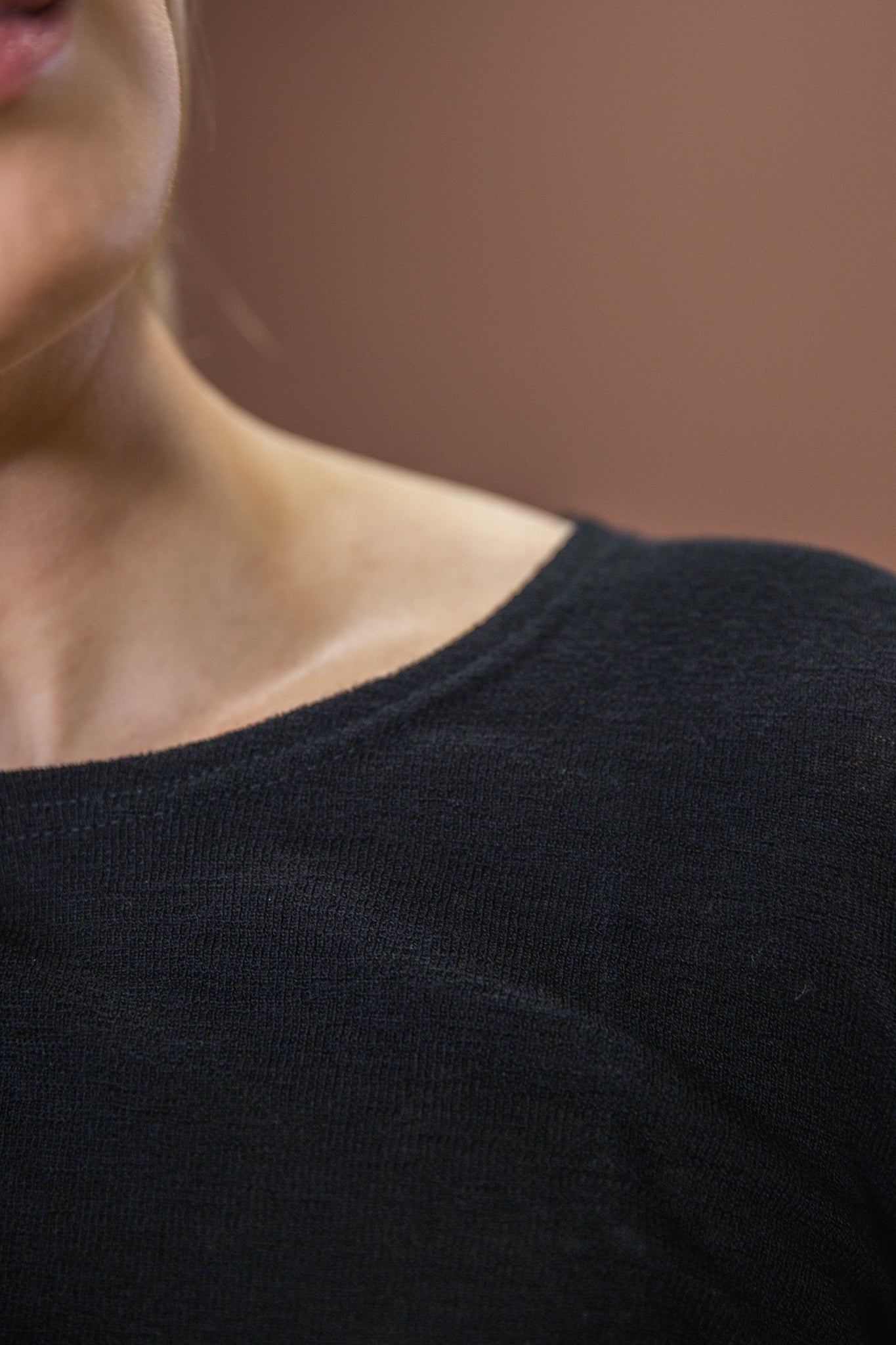 Merino Crew Neck | Black