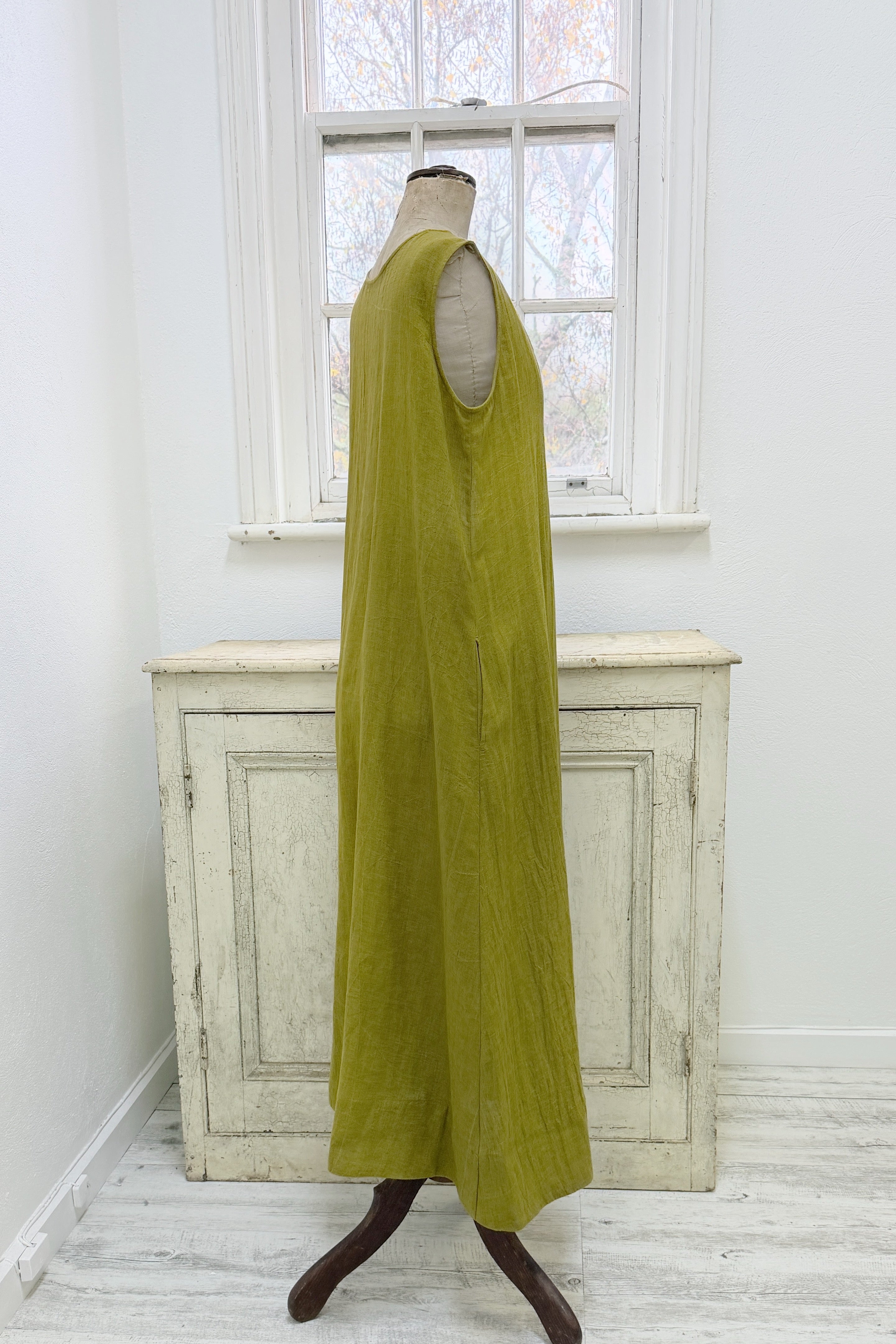 GW | Albert Dress | Antique Moss | XS