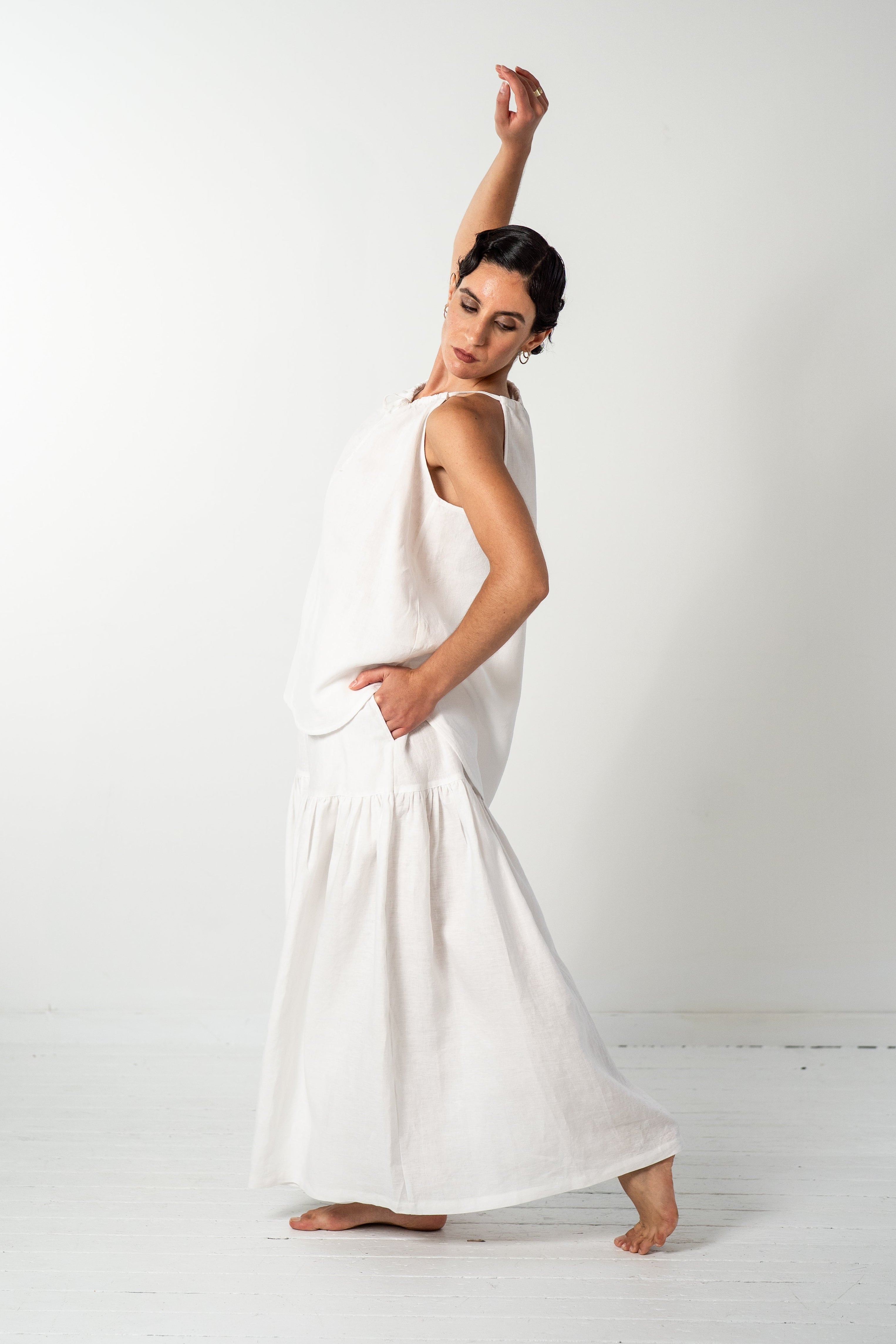Junie Skirt | White