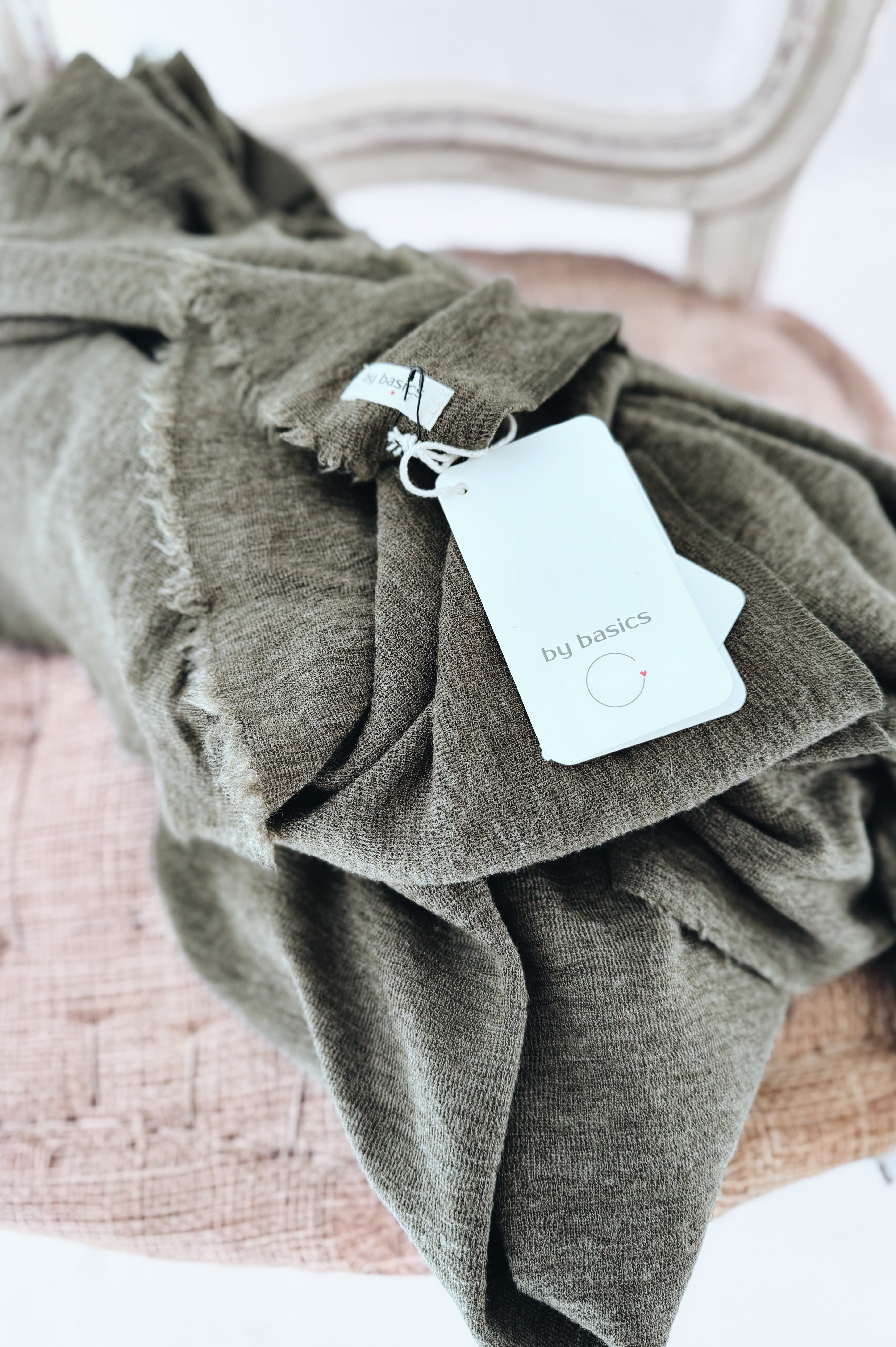 Merino Scarf | Capers Melange