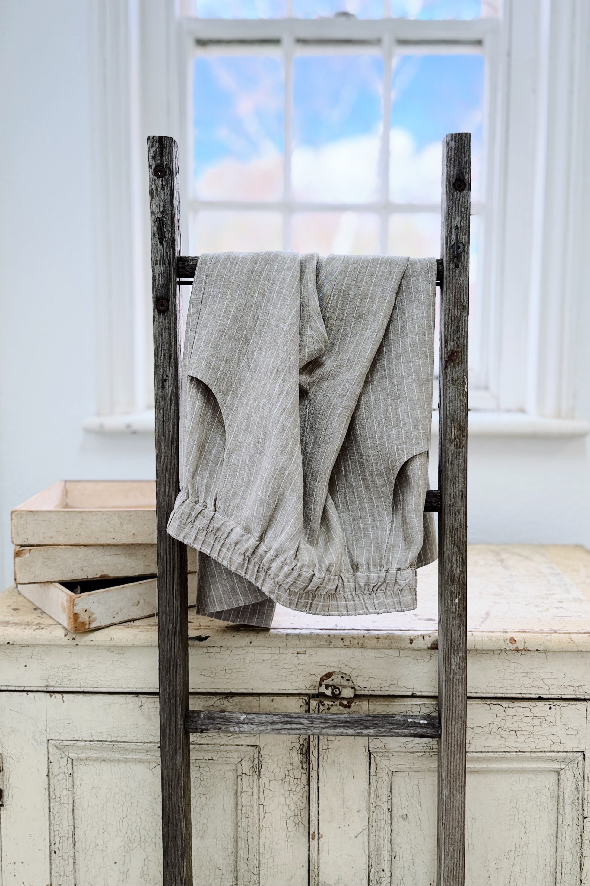 GW | Oliver Pant | Elm Stripe | M