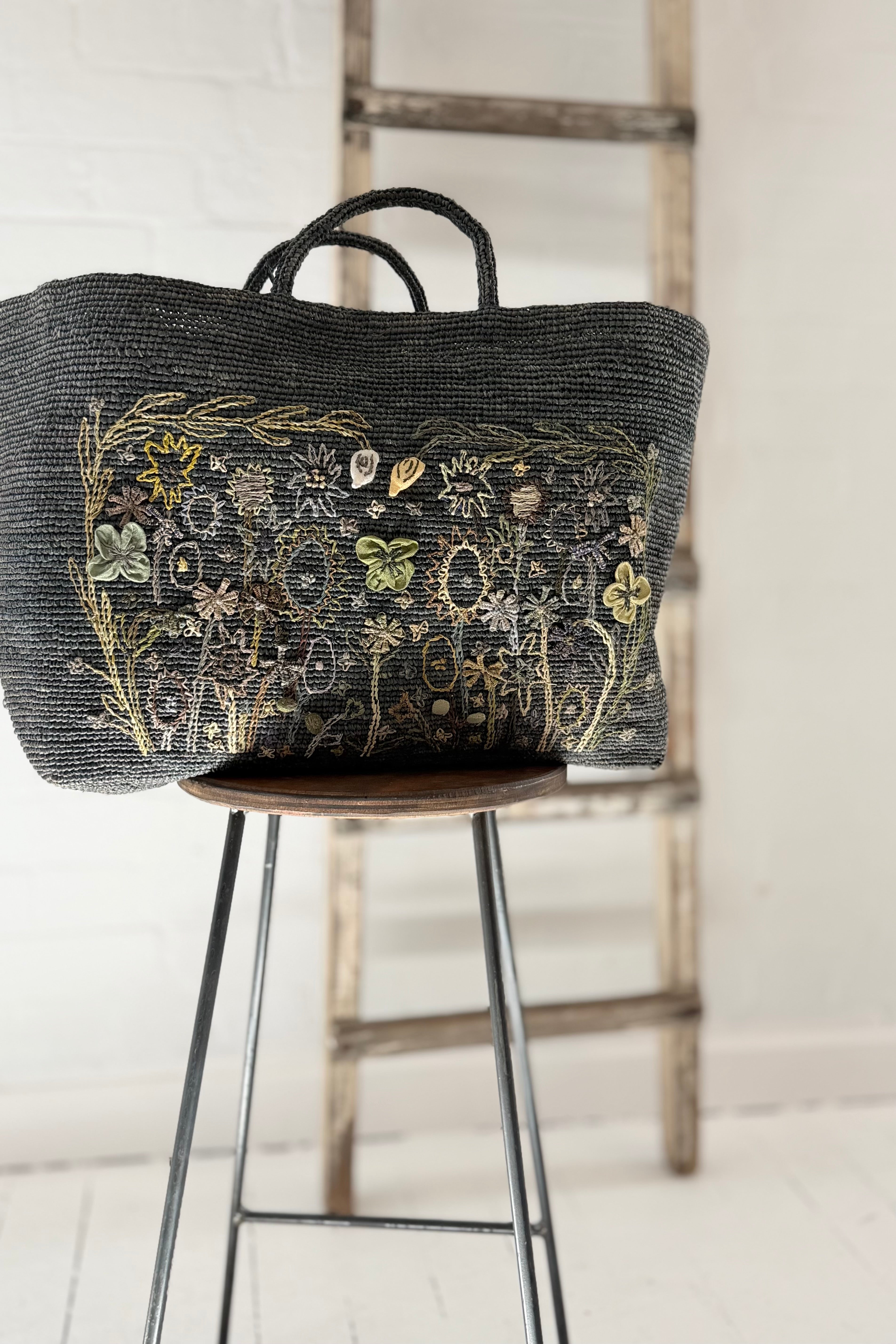 Sophie Digard | Garden Raffia Bag | Phoebe
