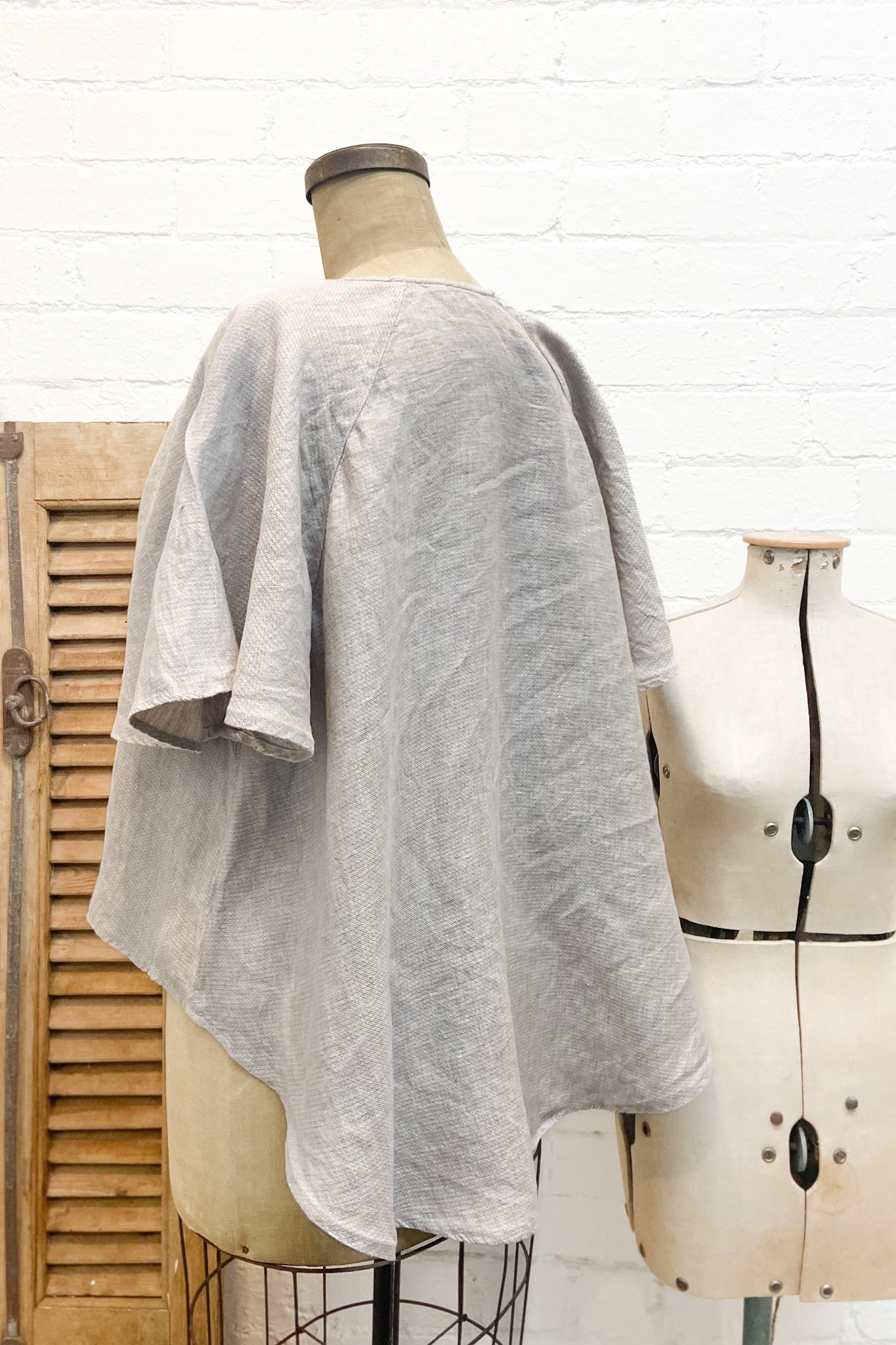 GW | Masie Top | Stone Gauze | L