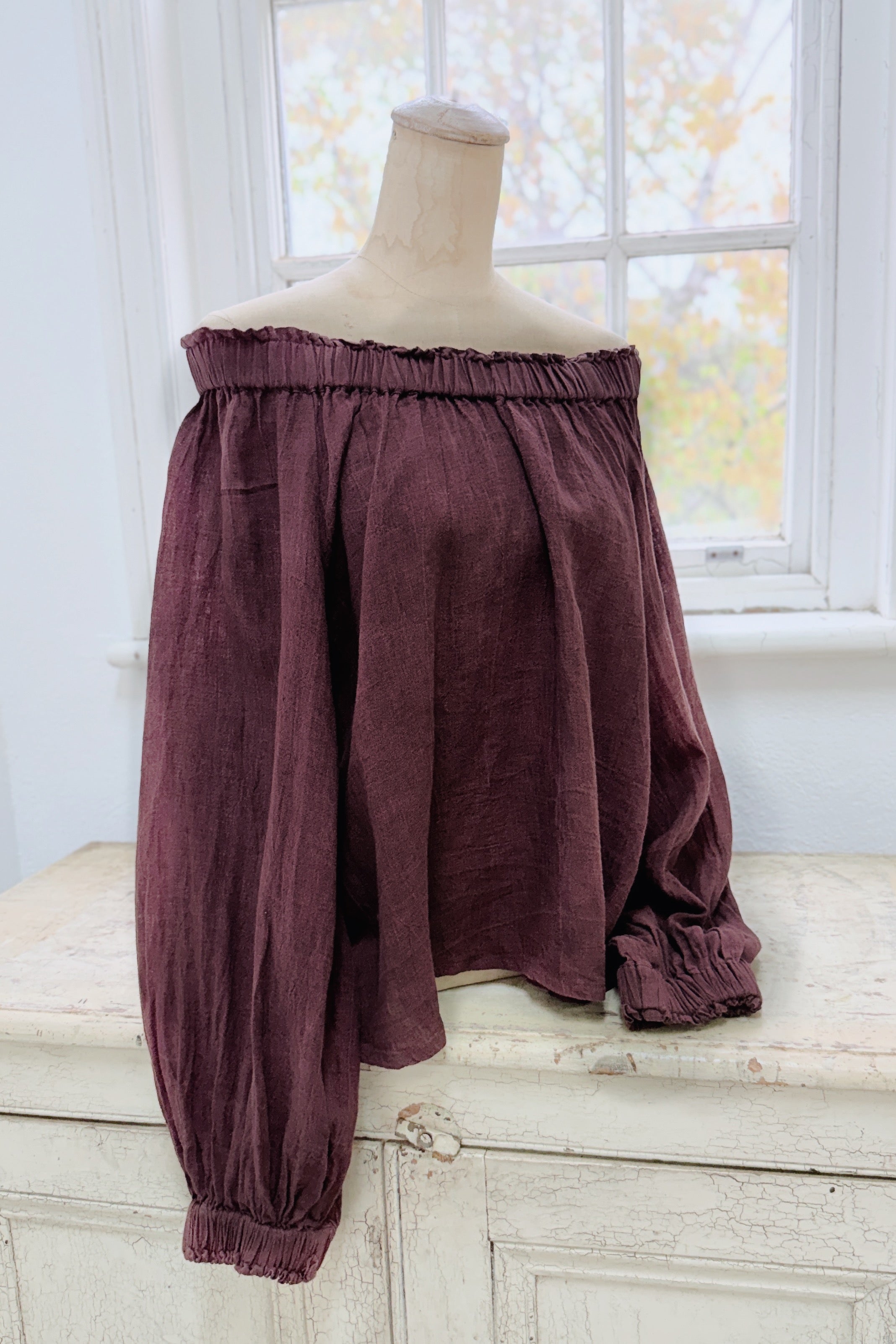 GW | Louella Top | Merlot | L