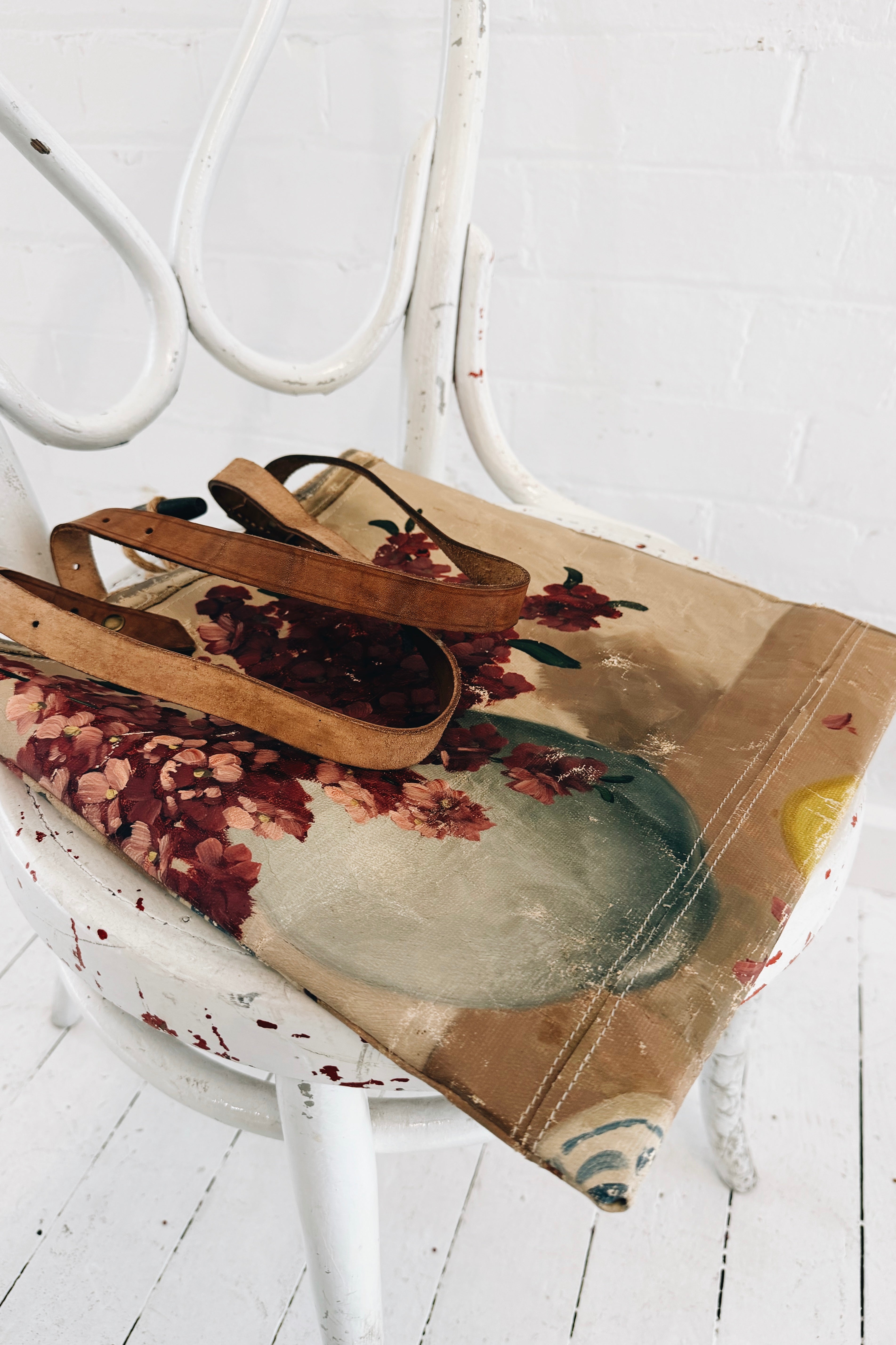 Swarm | Oil Painting Bag | Lilac Blooms