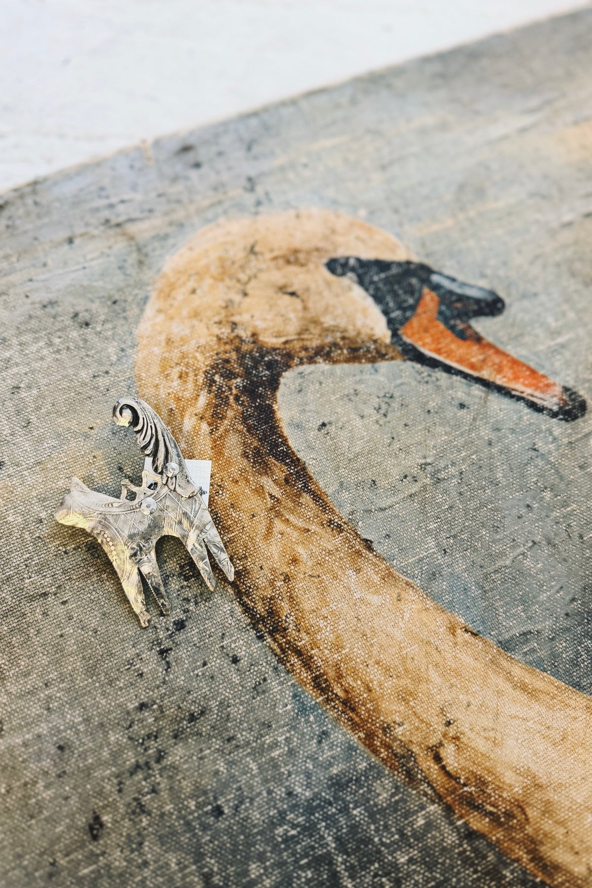 Emma Cunningham | Flying Cat Brooch
