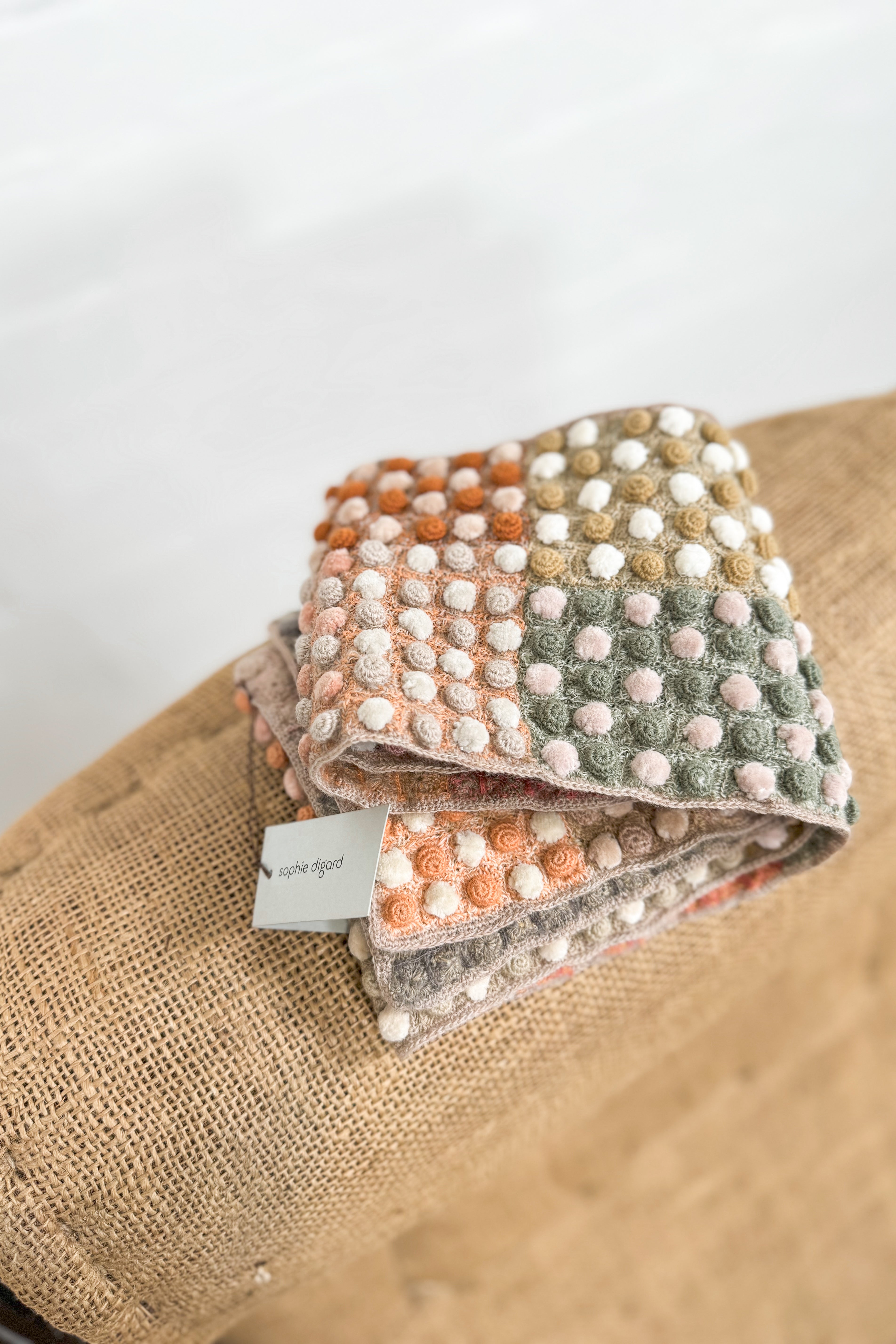 Sophie Digard | Wool Appliqued Scarf | Misha
