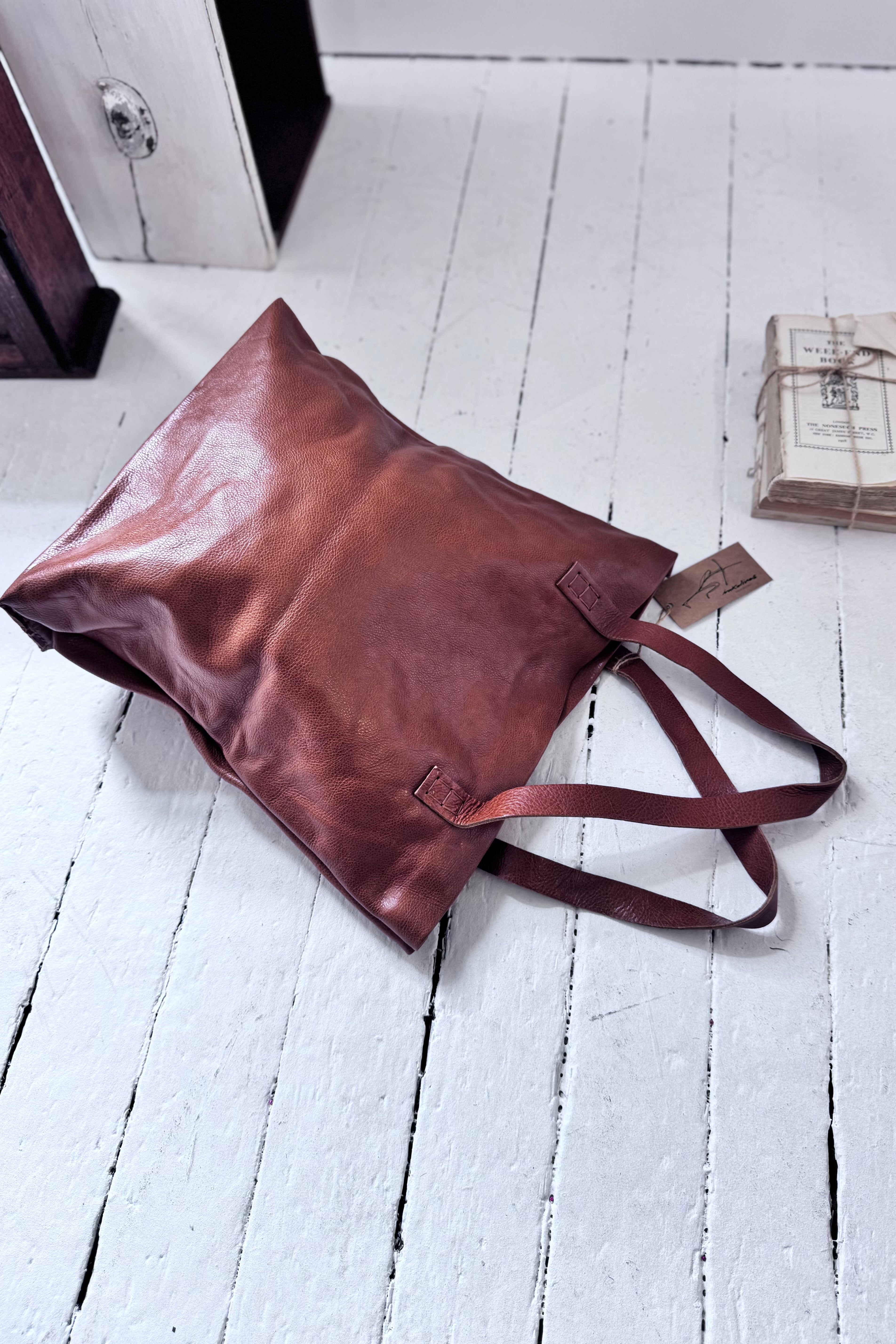 Ink Olives | Napoli Tote Bag | Tan