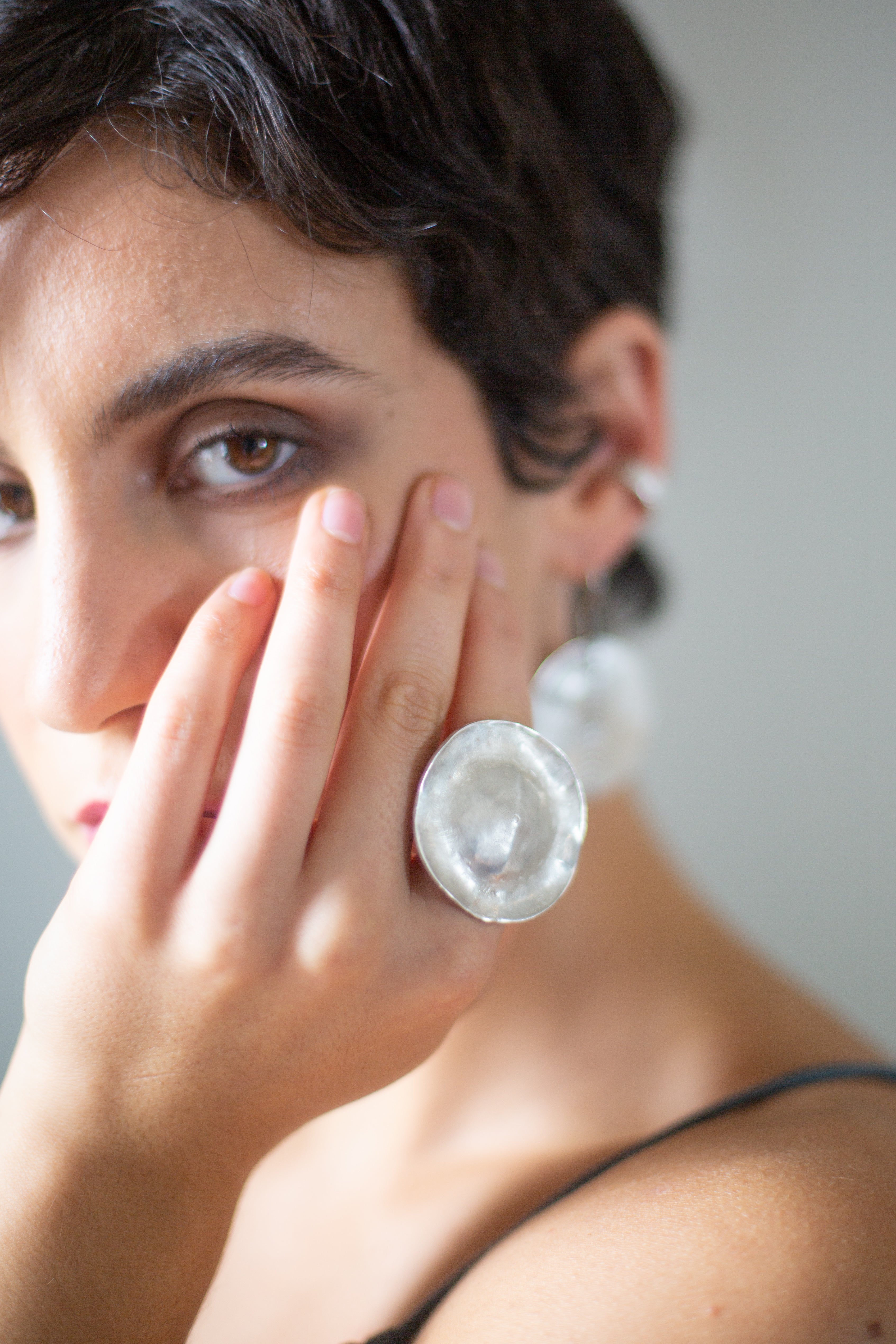 Ewa Jewelry | Kapkap Ring | Silver