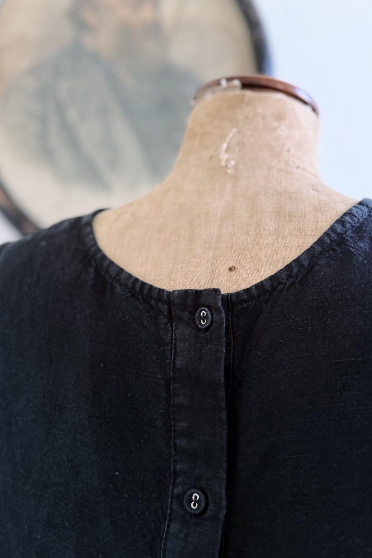 GW | Mao Trapeze Top | Black | S