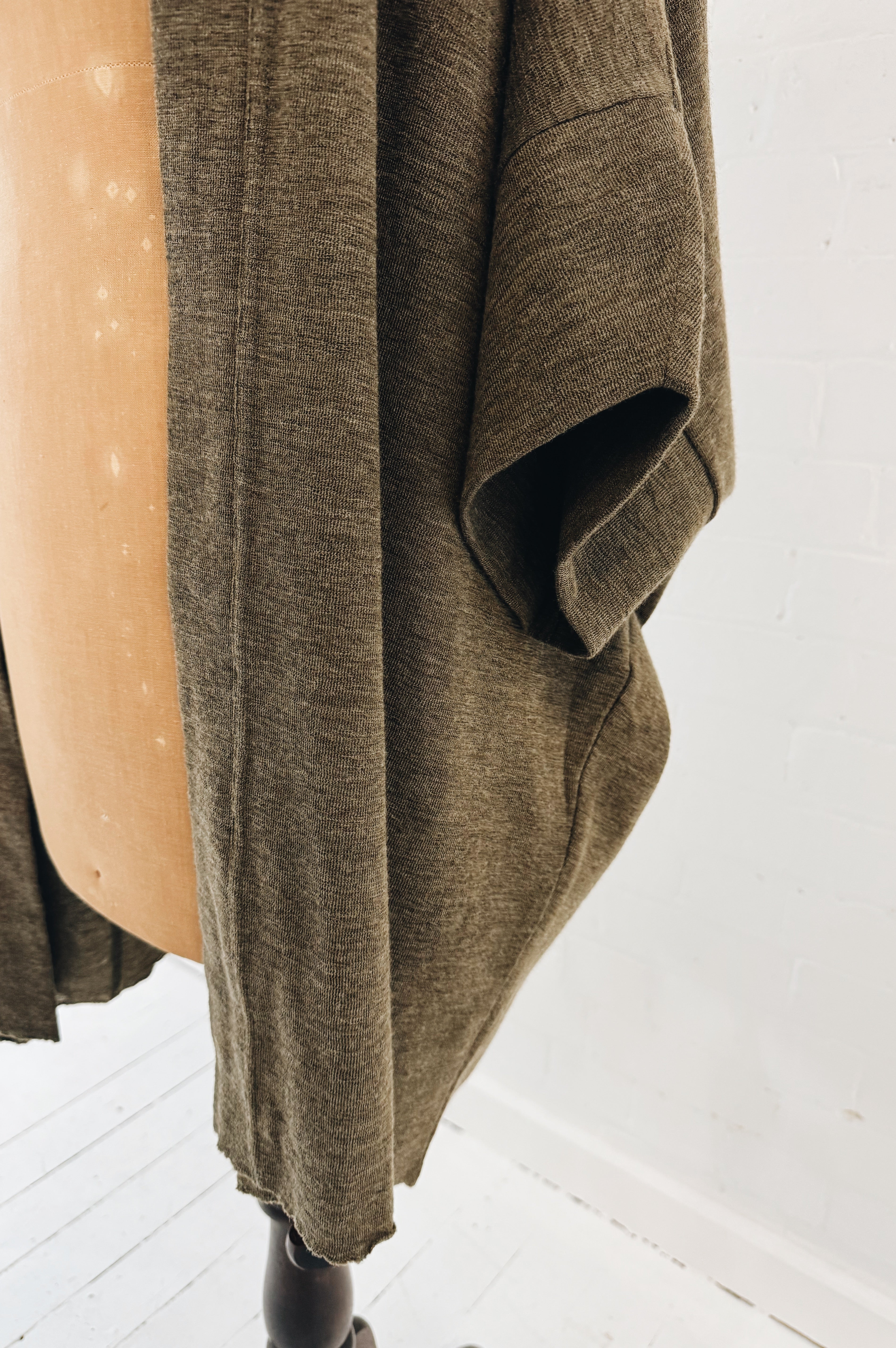 Merino Cardigan | Capers Melange