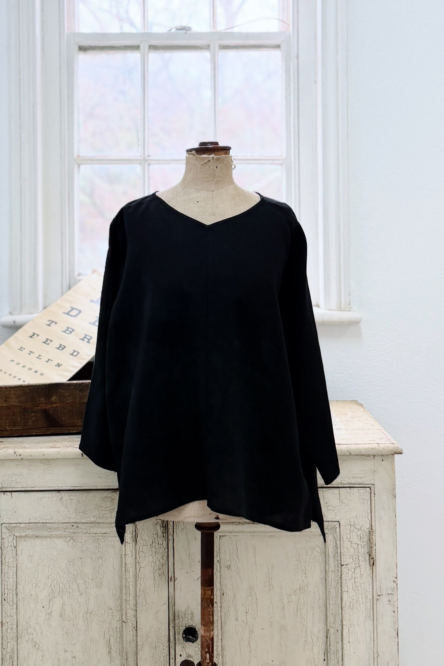 GW | Leah top | Black | XL