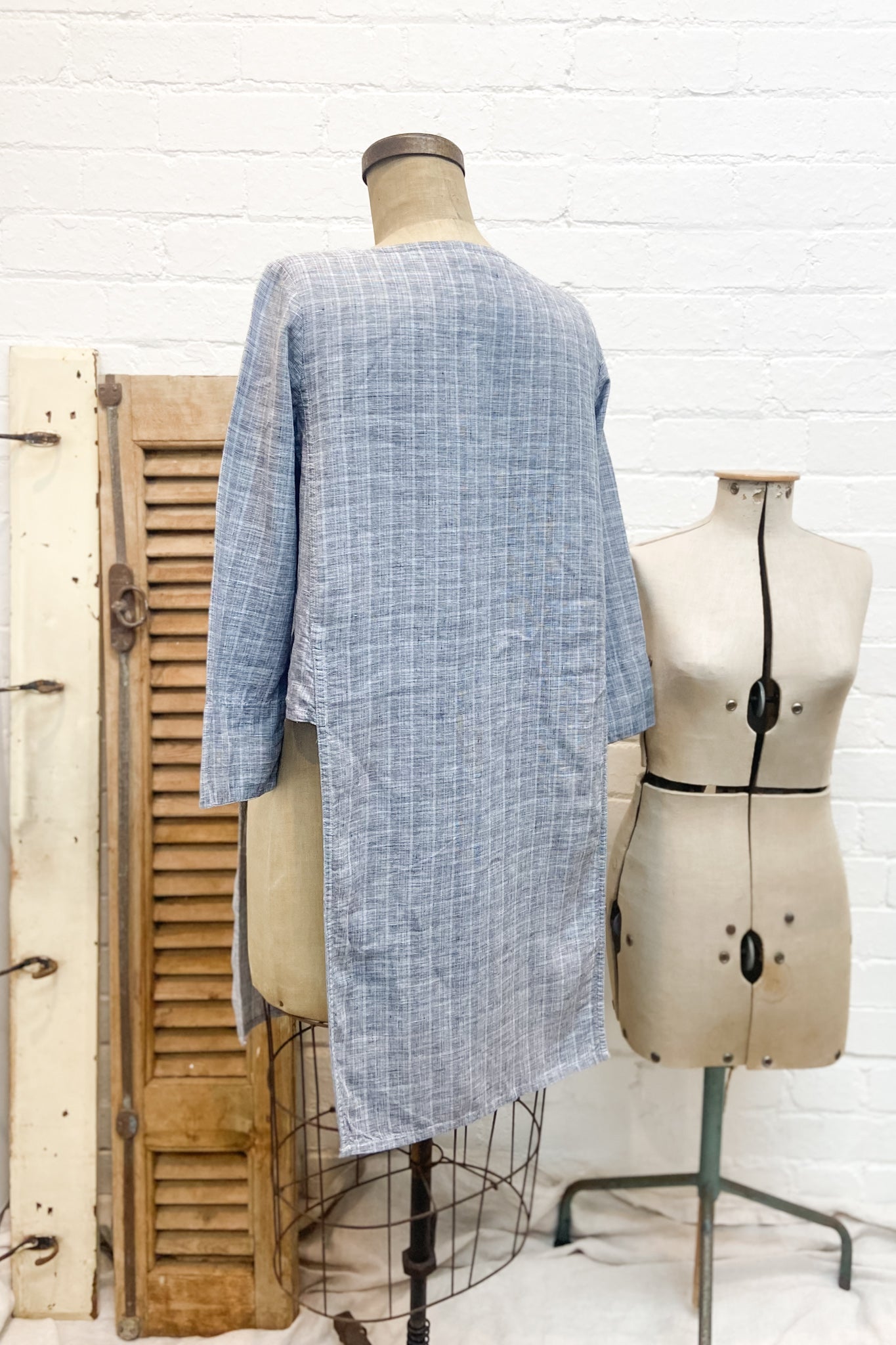 GW | Amanda Top | Mottled Bluestone | S