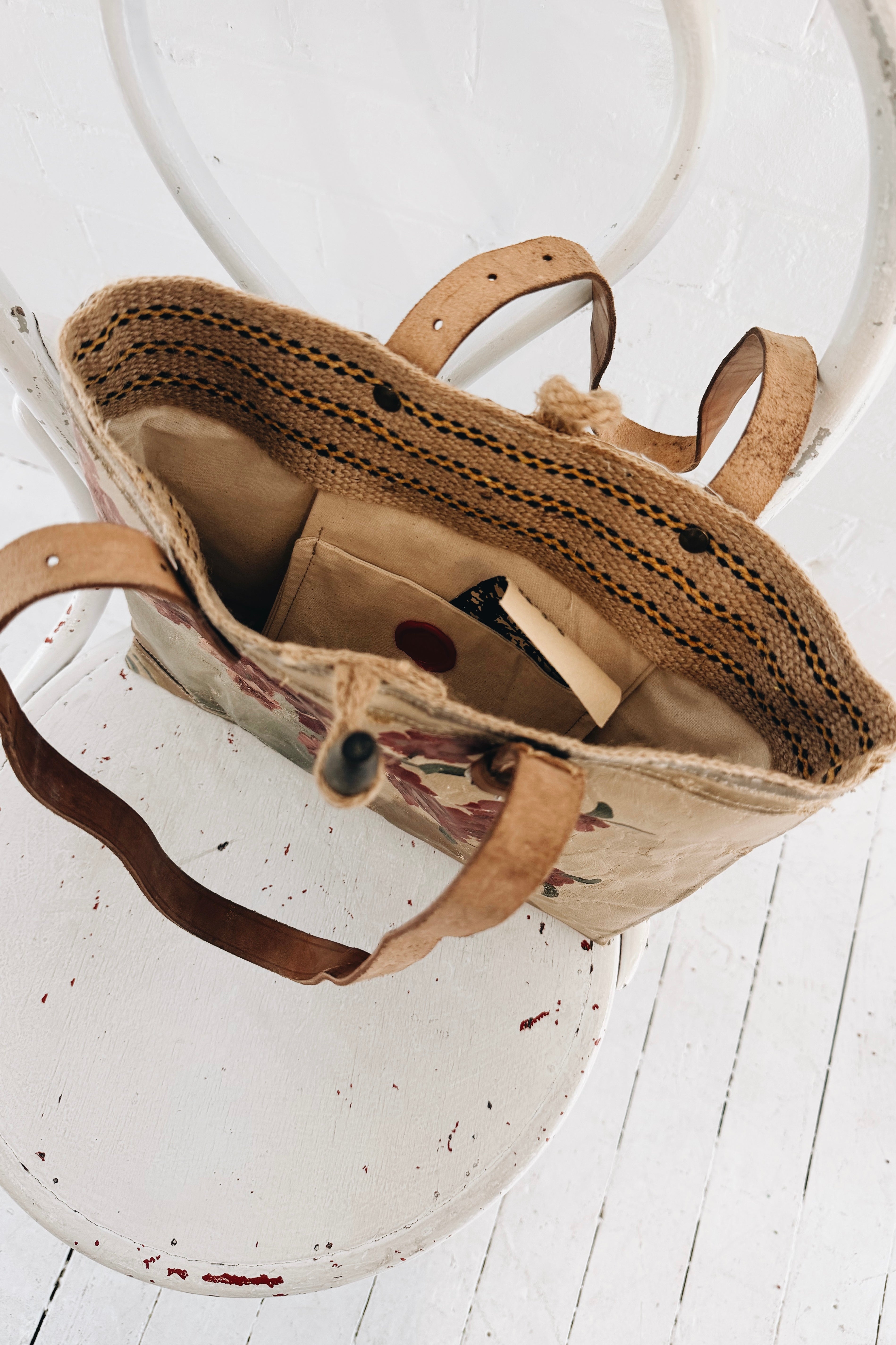Swarm | Oil Painting Bag | Lilac Blooms