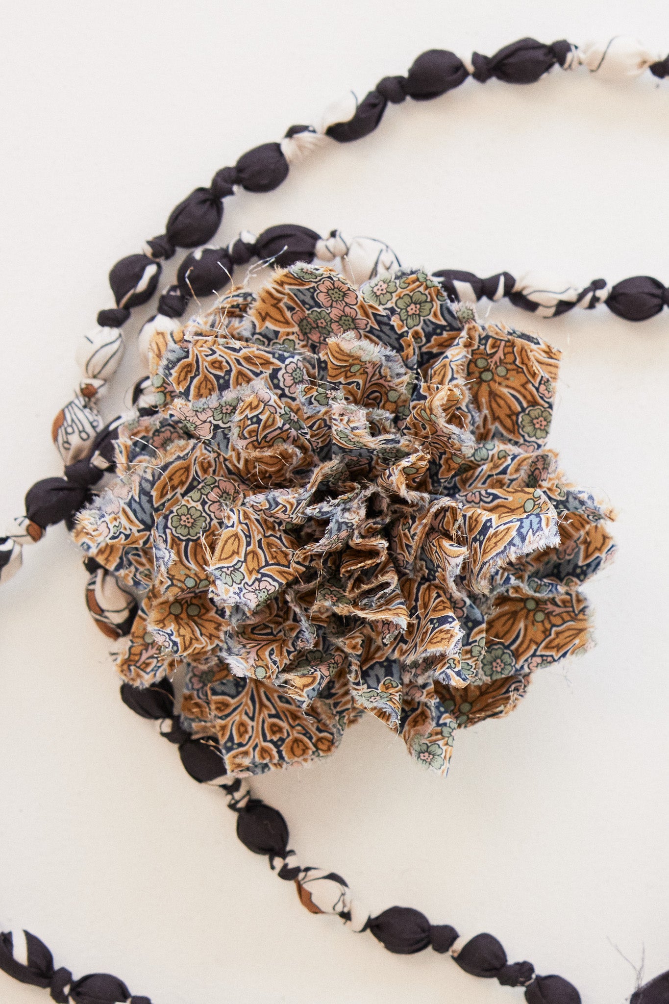 Fabric Flower Brooch | Aubrey Forest Liberty