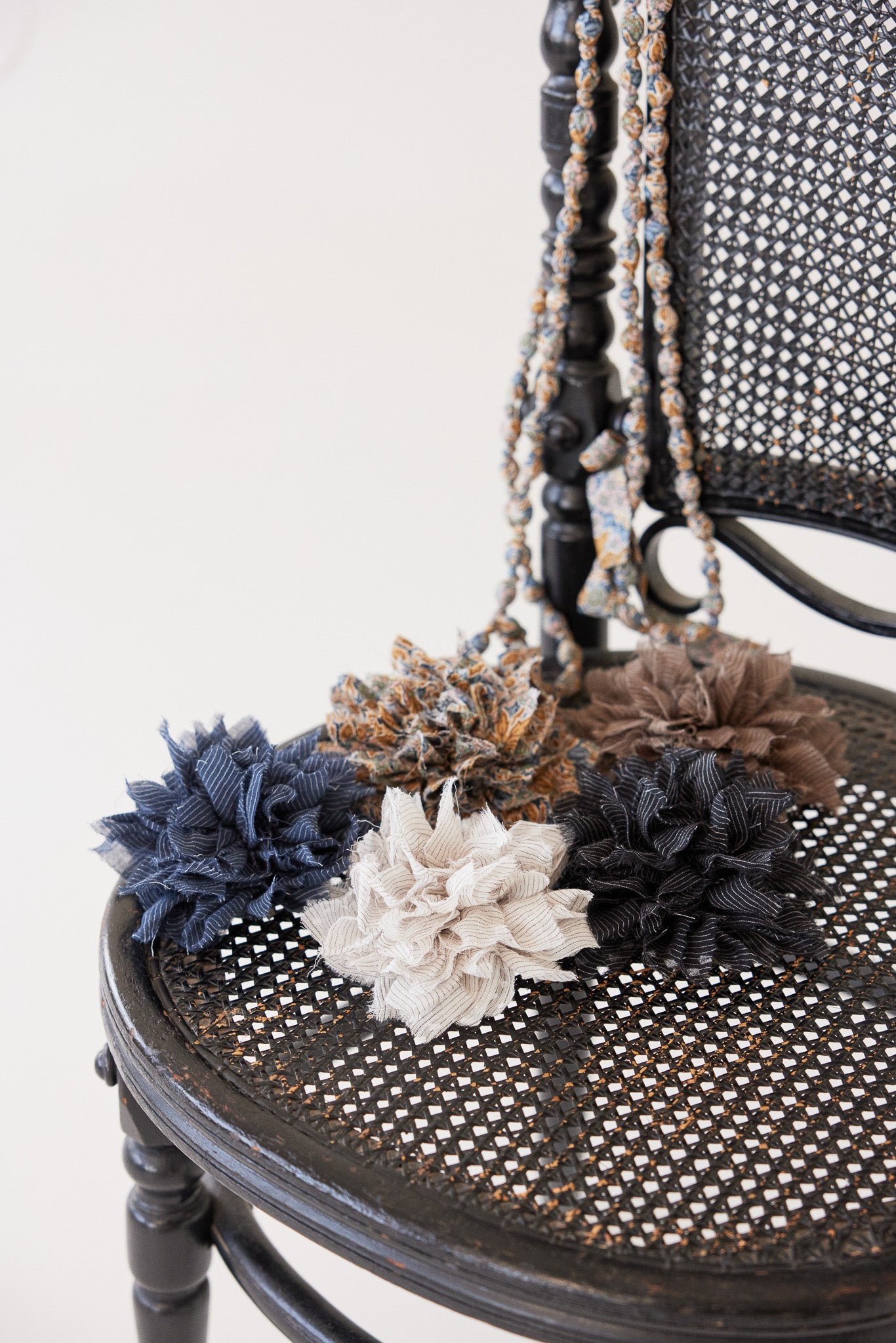 Fabric Flower Brooch | Aubrey Forest Liberty