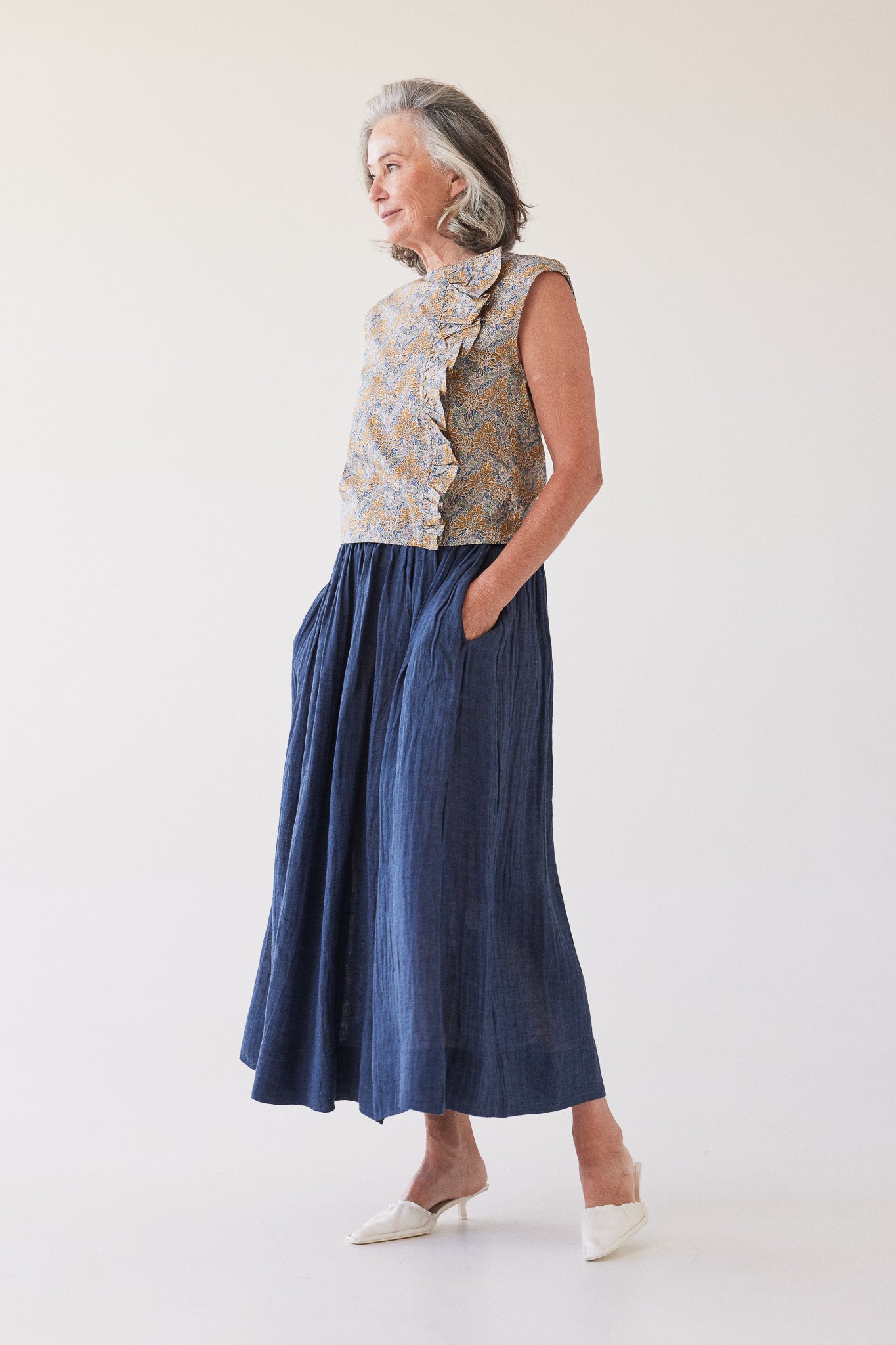 Estelle Top | Aubrey Forest Liberty