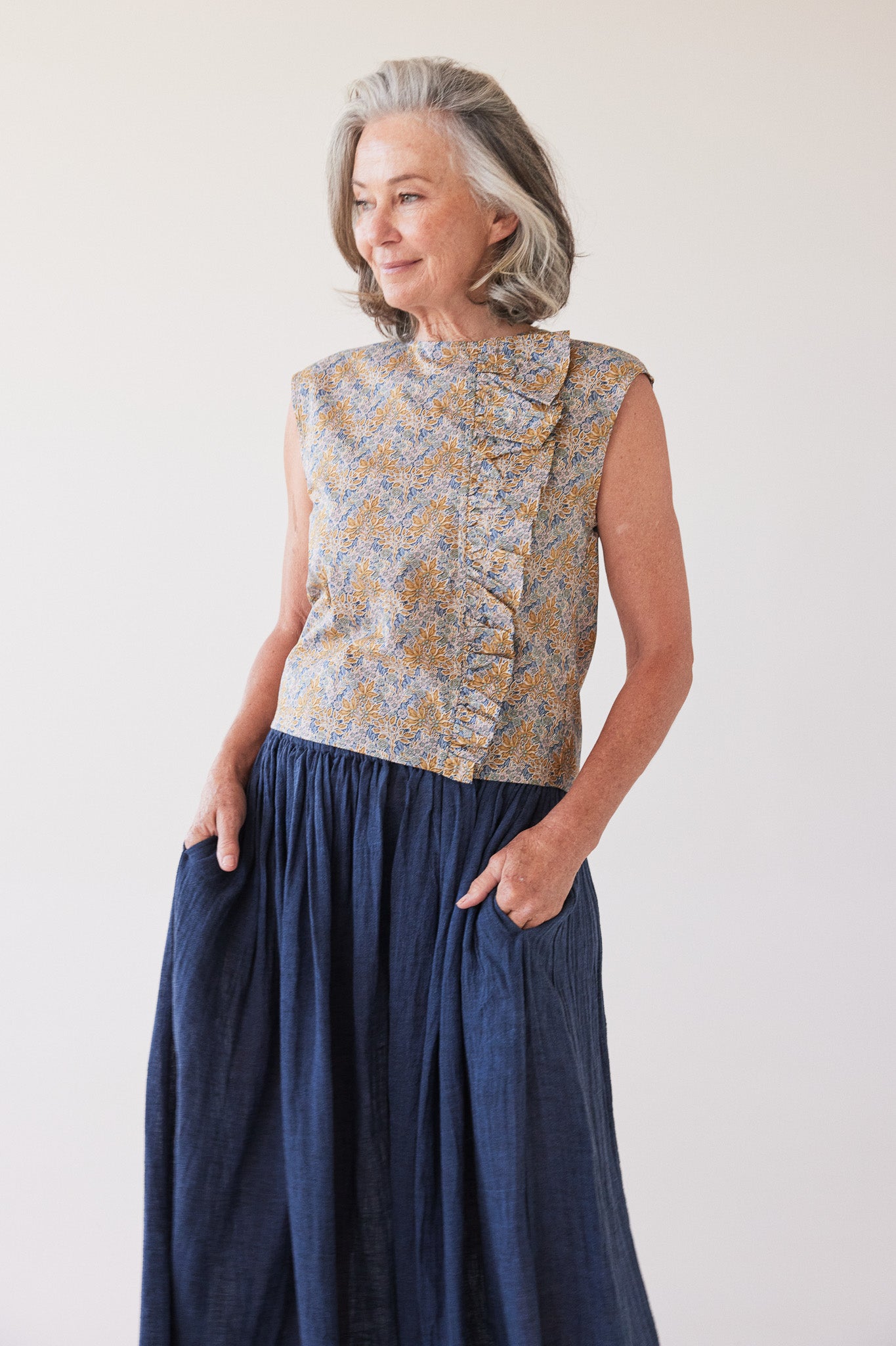 Estelle Top | Aubrey Forest Liberty