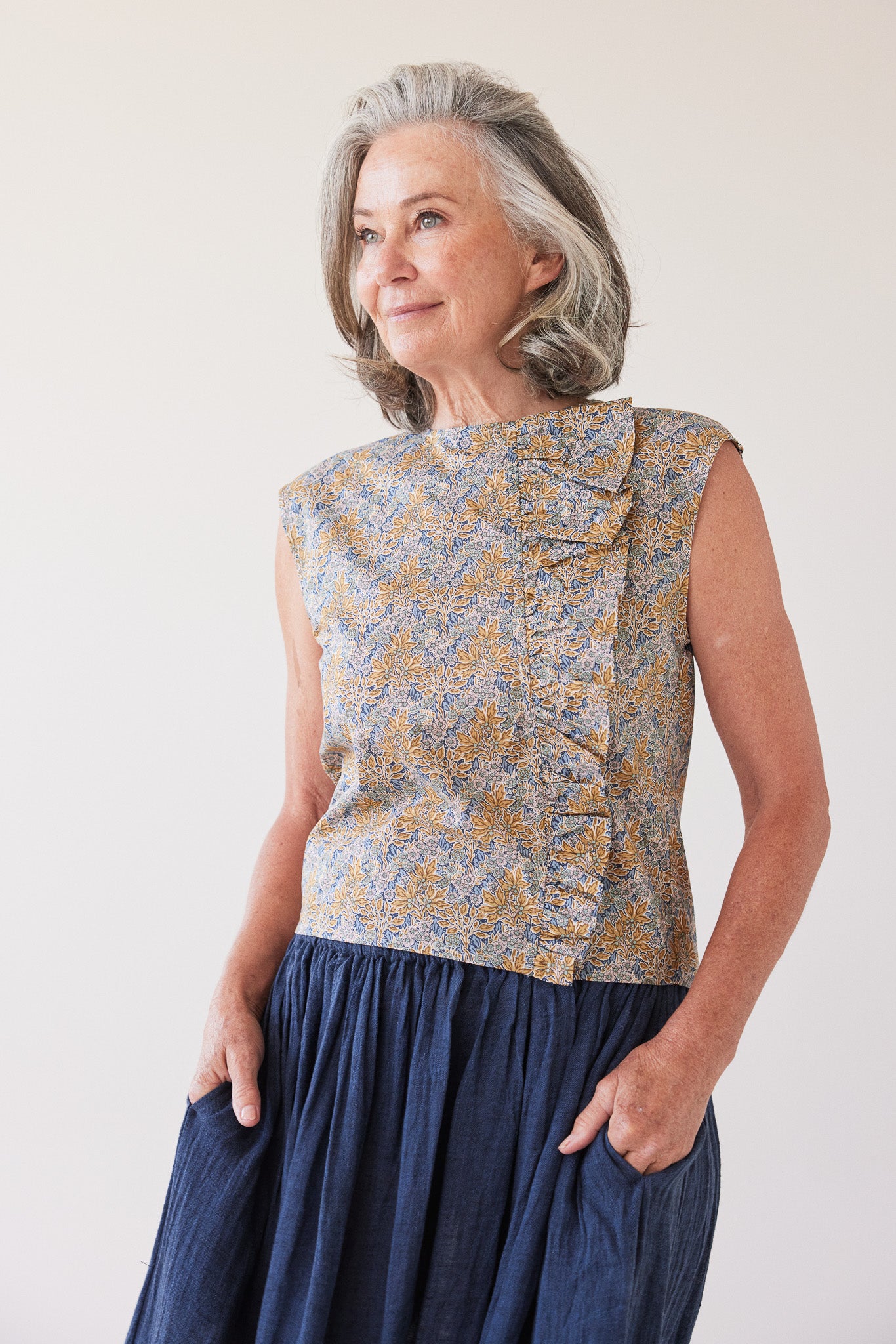 Estelle Top | Aubrey Forest Liberty