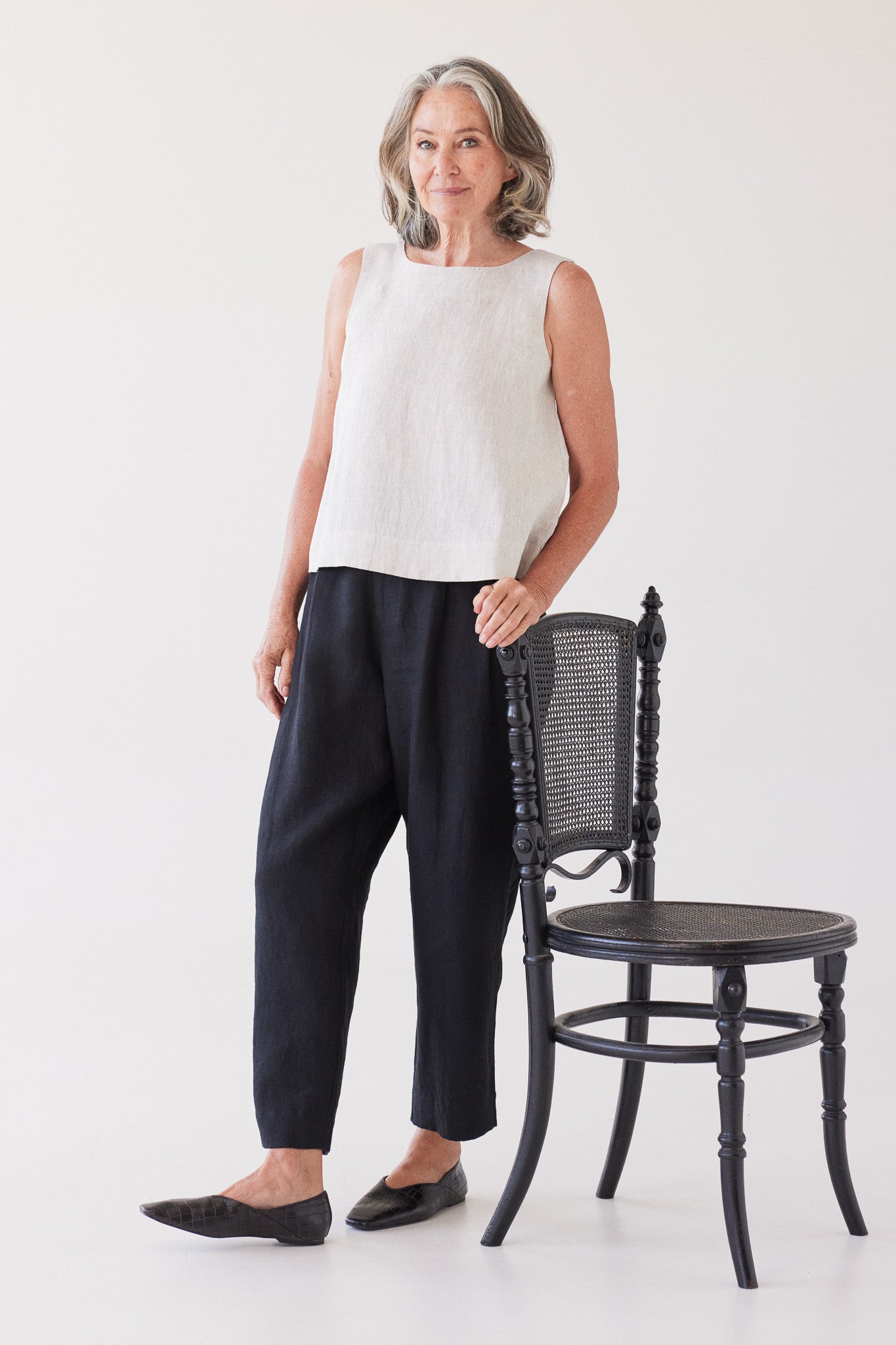 Ellis Shell Top | Neutral