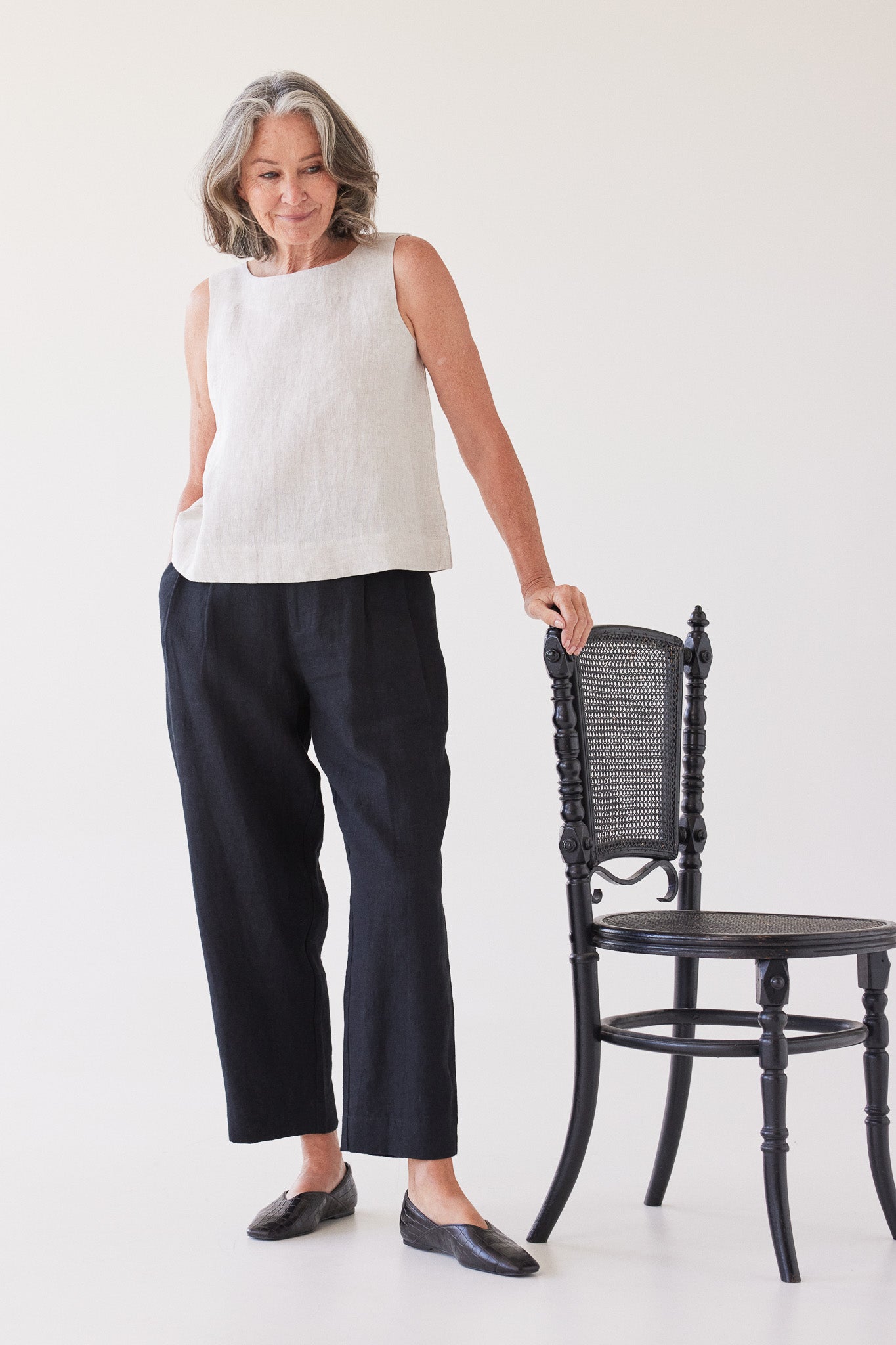 Ellis Shell Top | Neutral