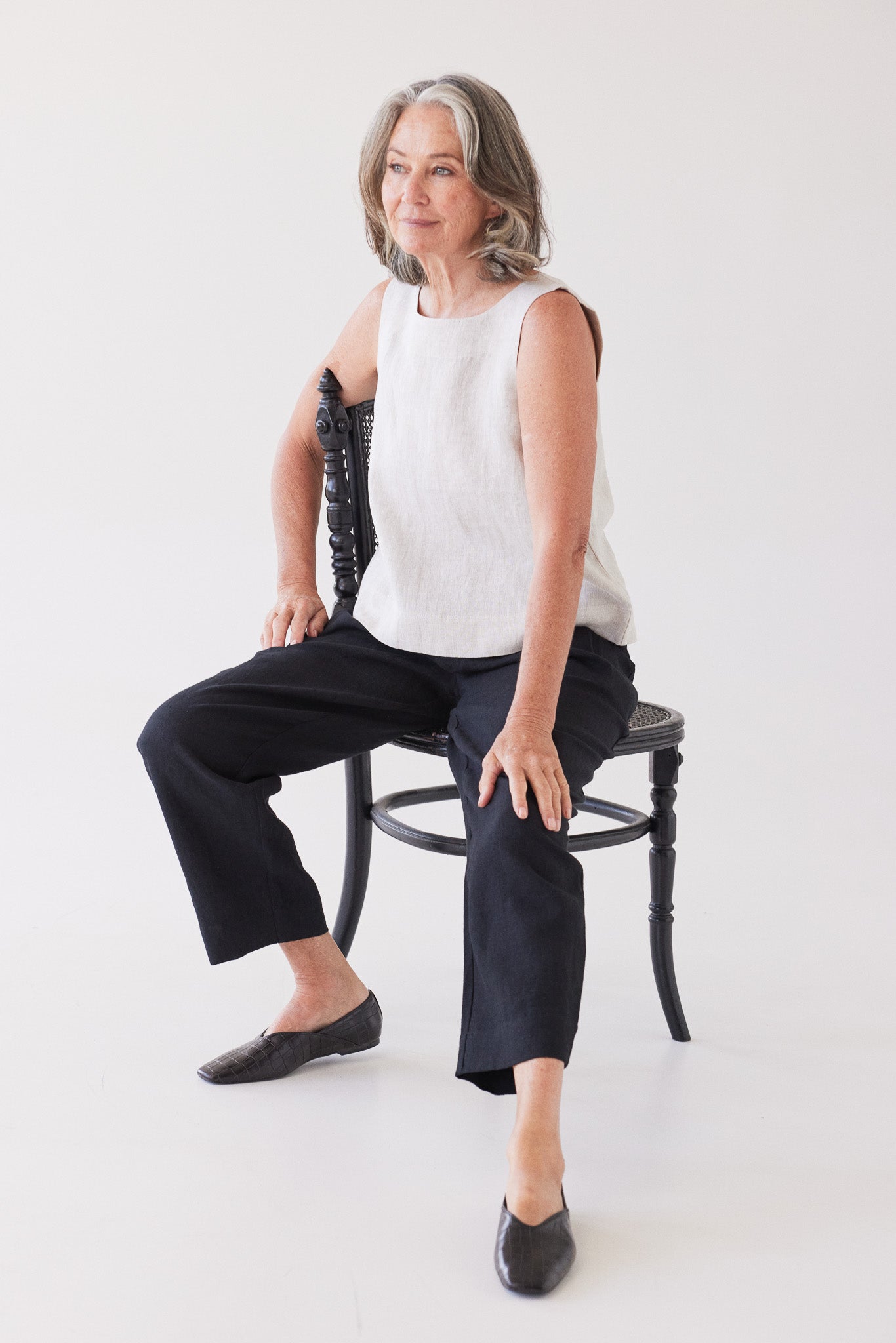 Ellis Shell Top | Neutral