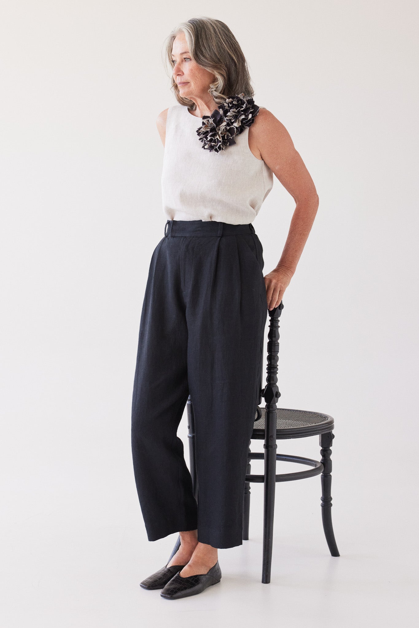 Ellis Shell Top | Neutral