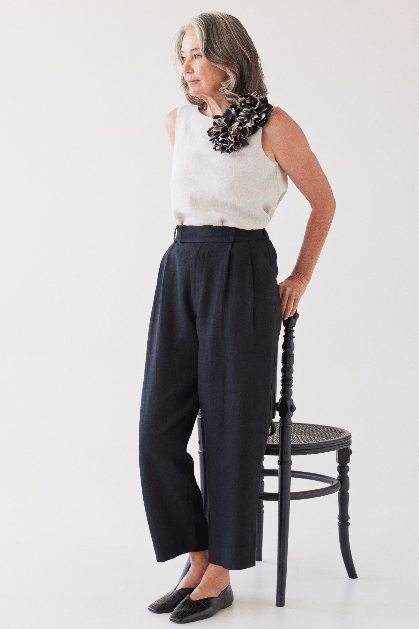 Fabric Flower Brooch | Fragile Bloom Liberty