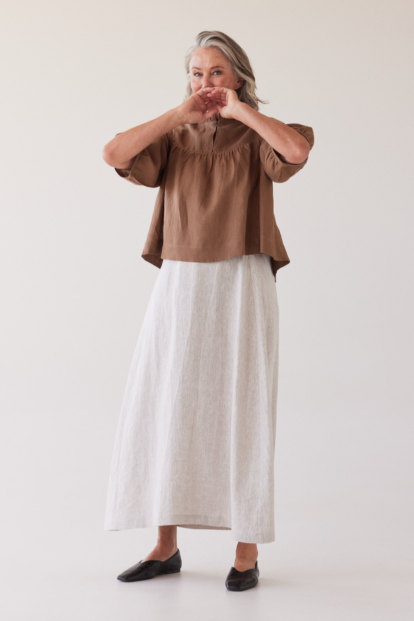 Lyla Skirt | Neutral