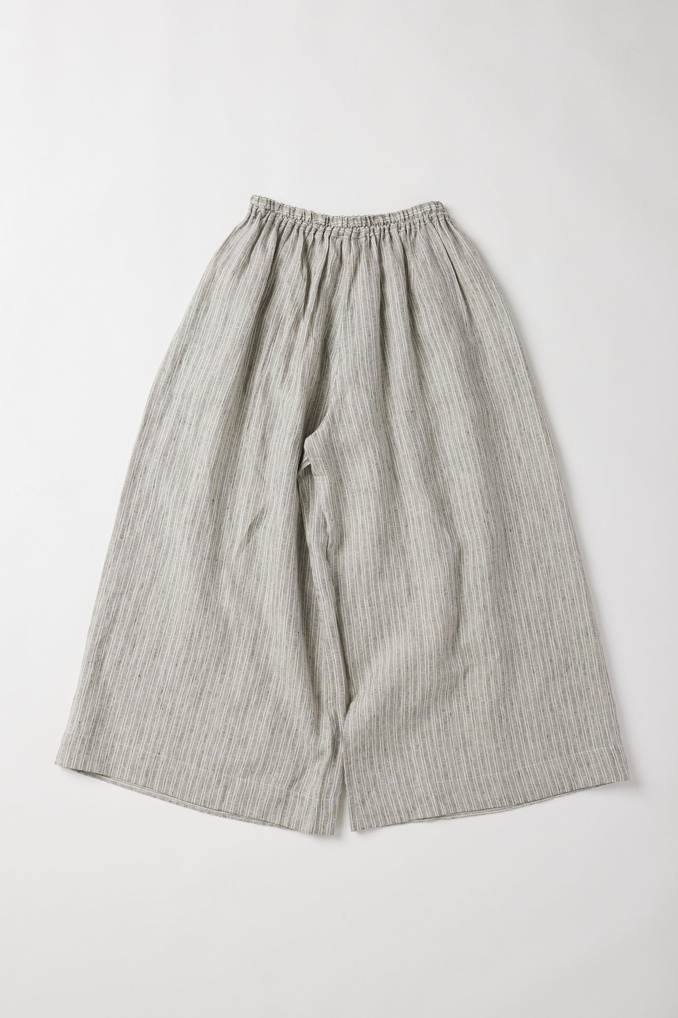 Lauri Pleated Culotte | Stippling Stripe