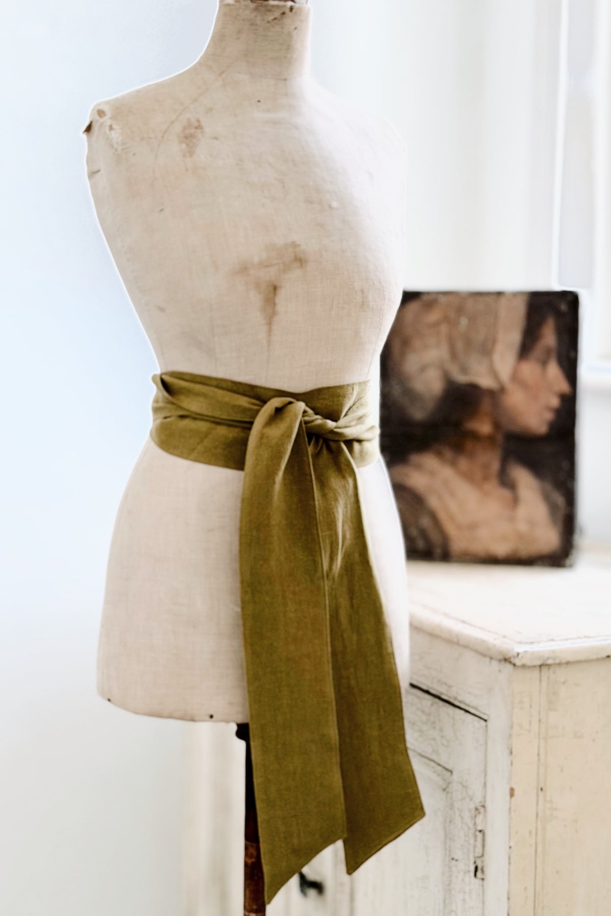 GW | Tie Belt | Olive