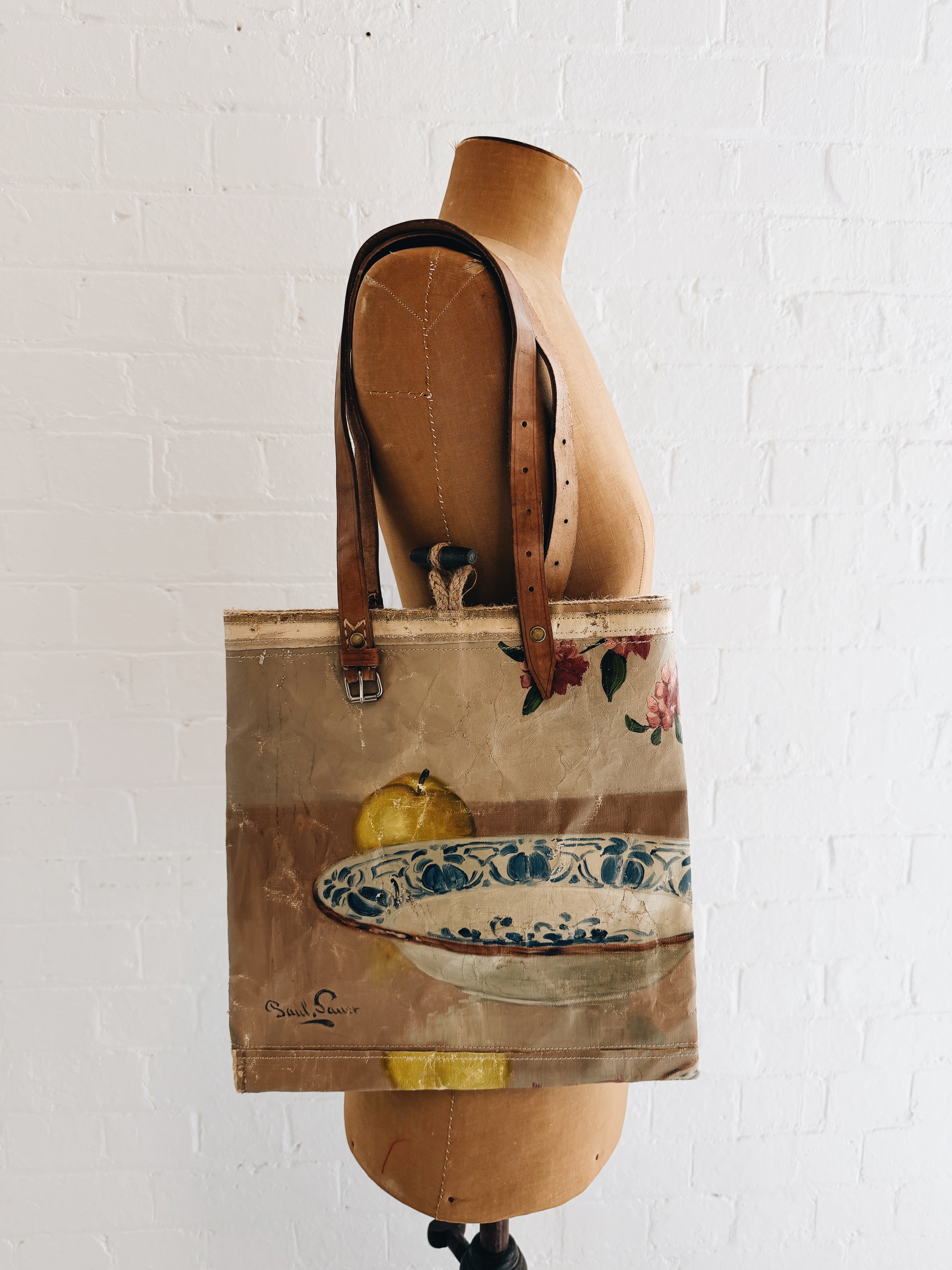 Swarm | Oil Painting Bag | Lilac Blooms