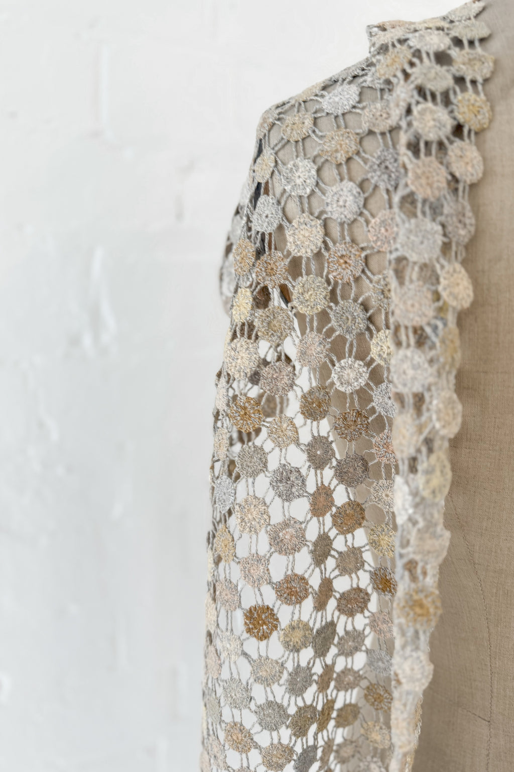 Sophie Digard | Linen Crochet Scarf | Priscilla