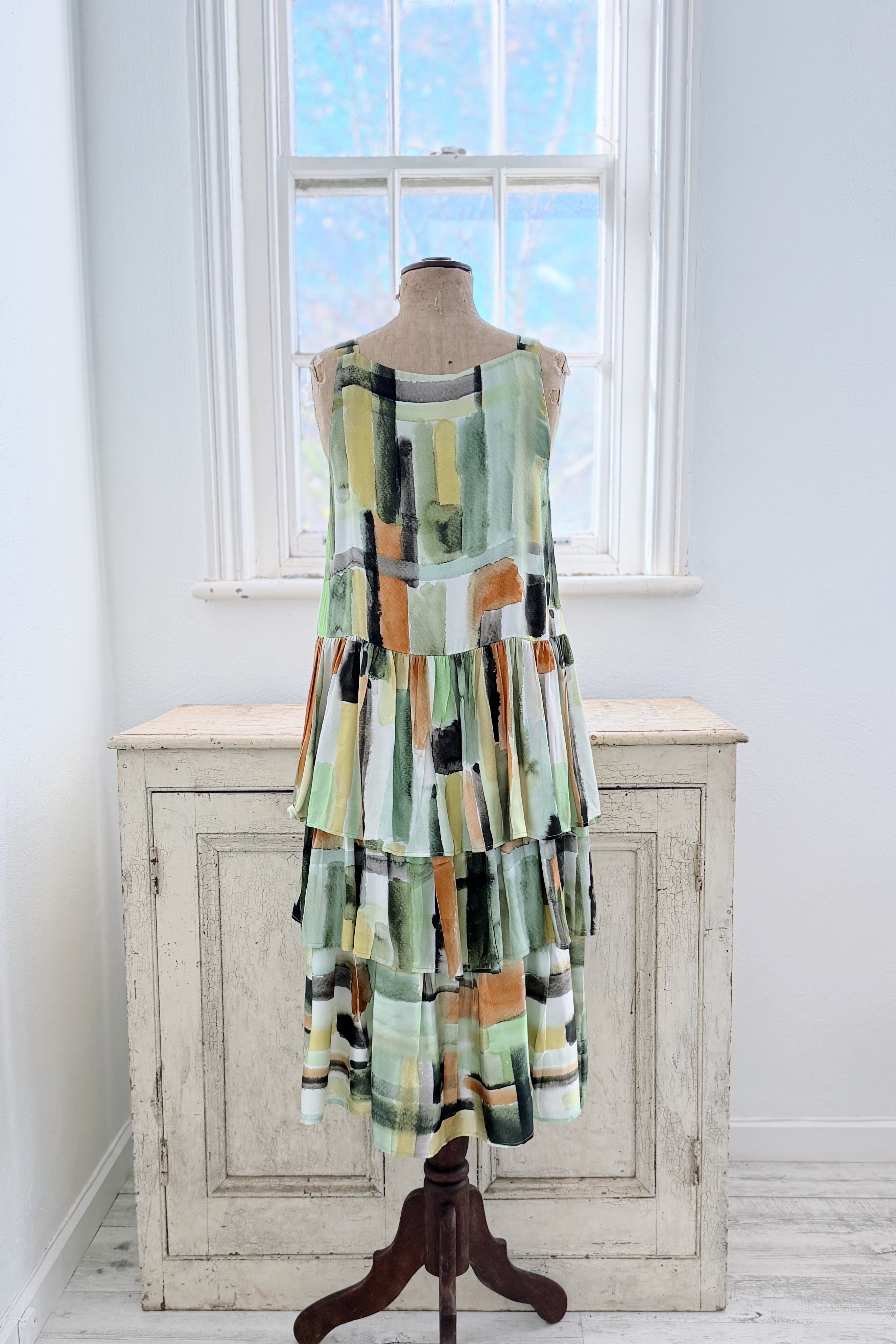 PS | Madeline Dress | Painted Reef | XS