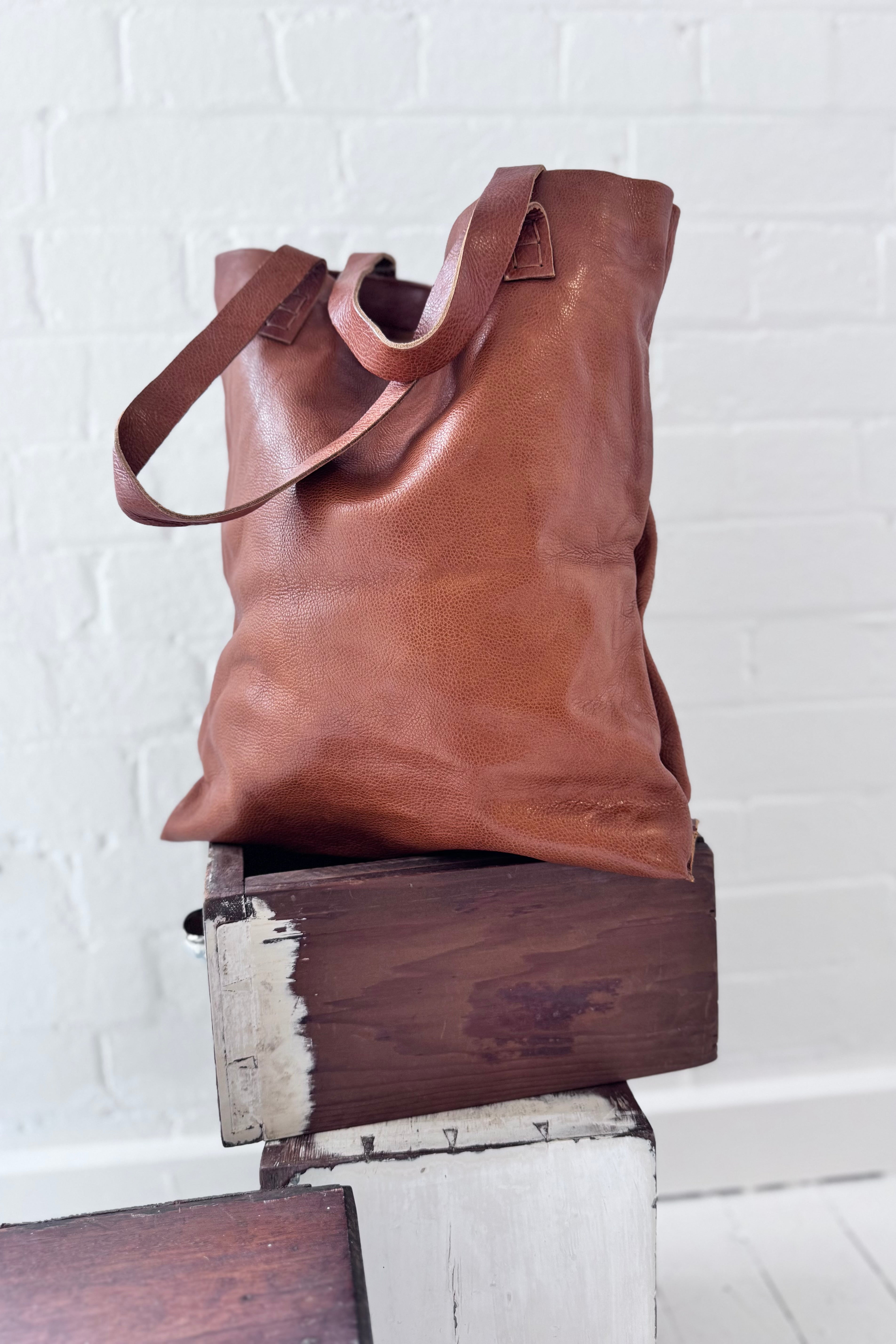 Ink Olives | Napoli Tote Bag | Tan