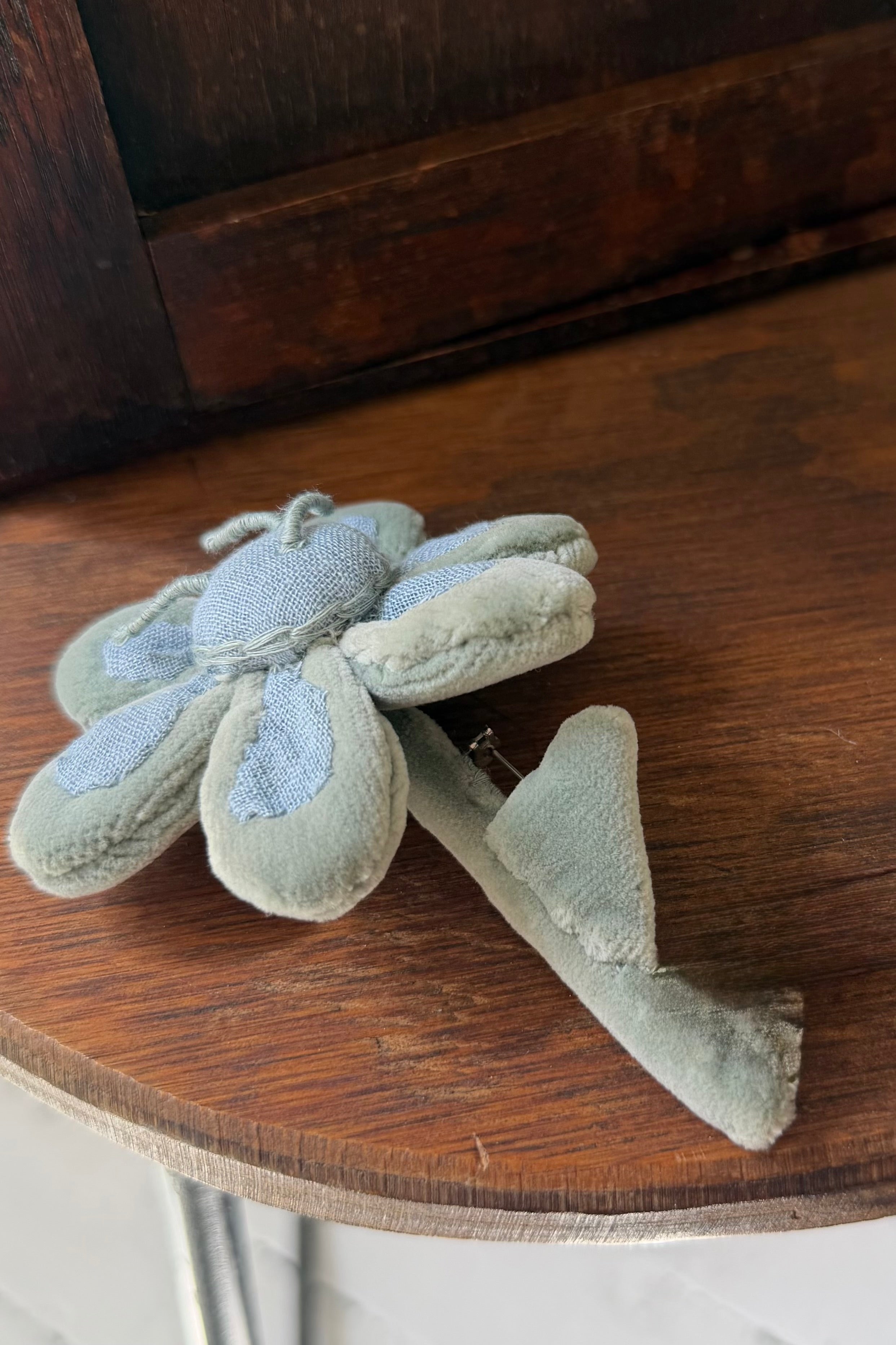 Sophie Digard | Velvet Flower Brooch | Patty