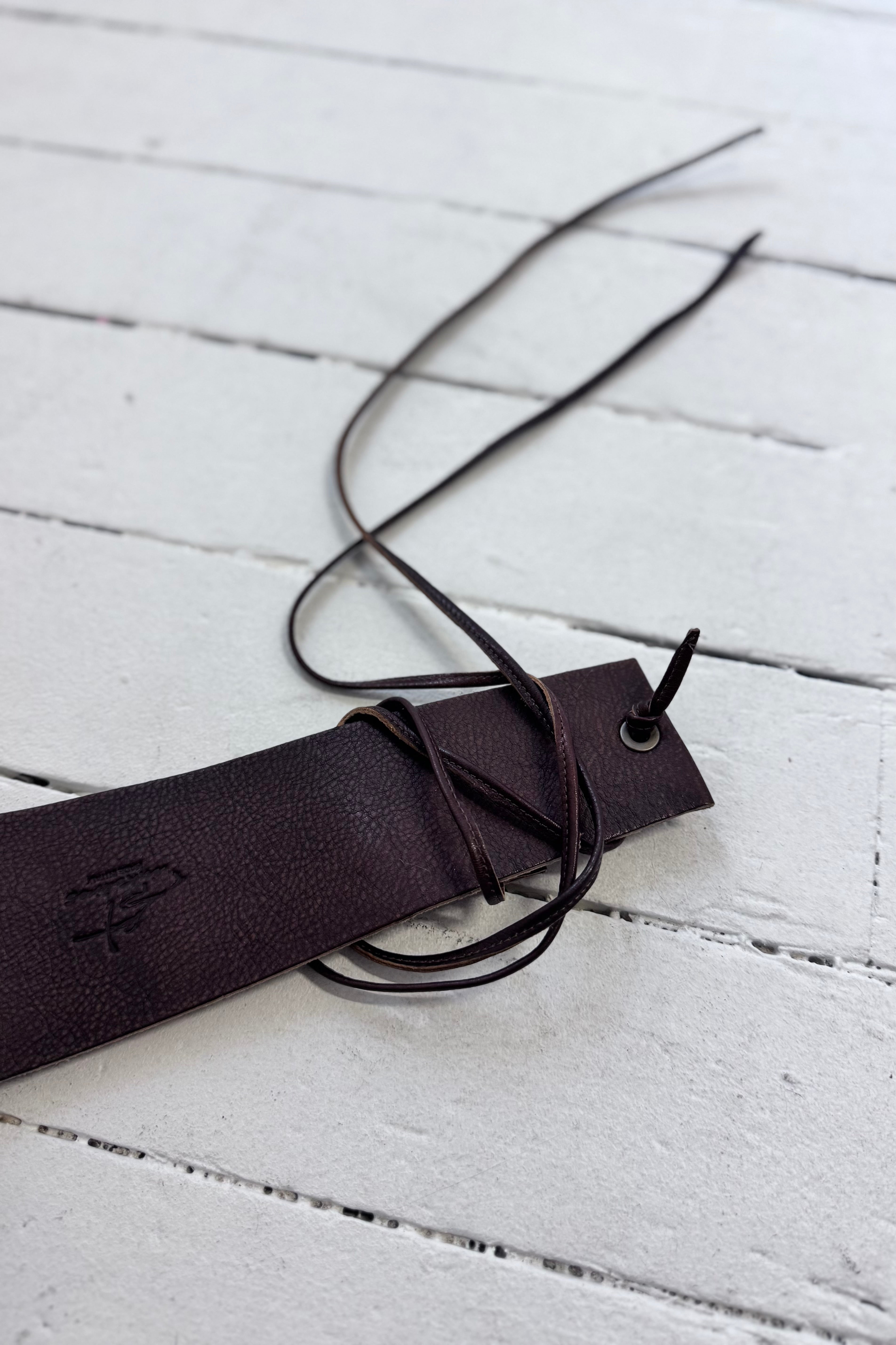 Ink Olives | Cipresso Belt | Chocolate