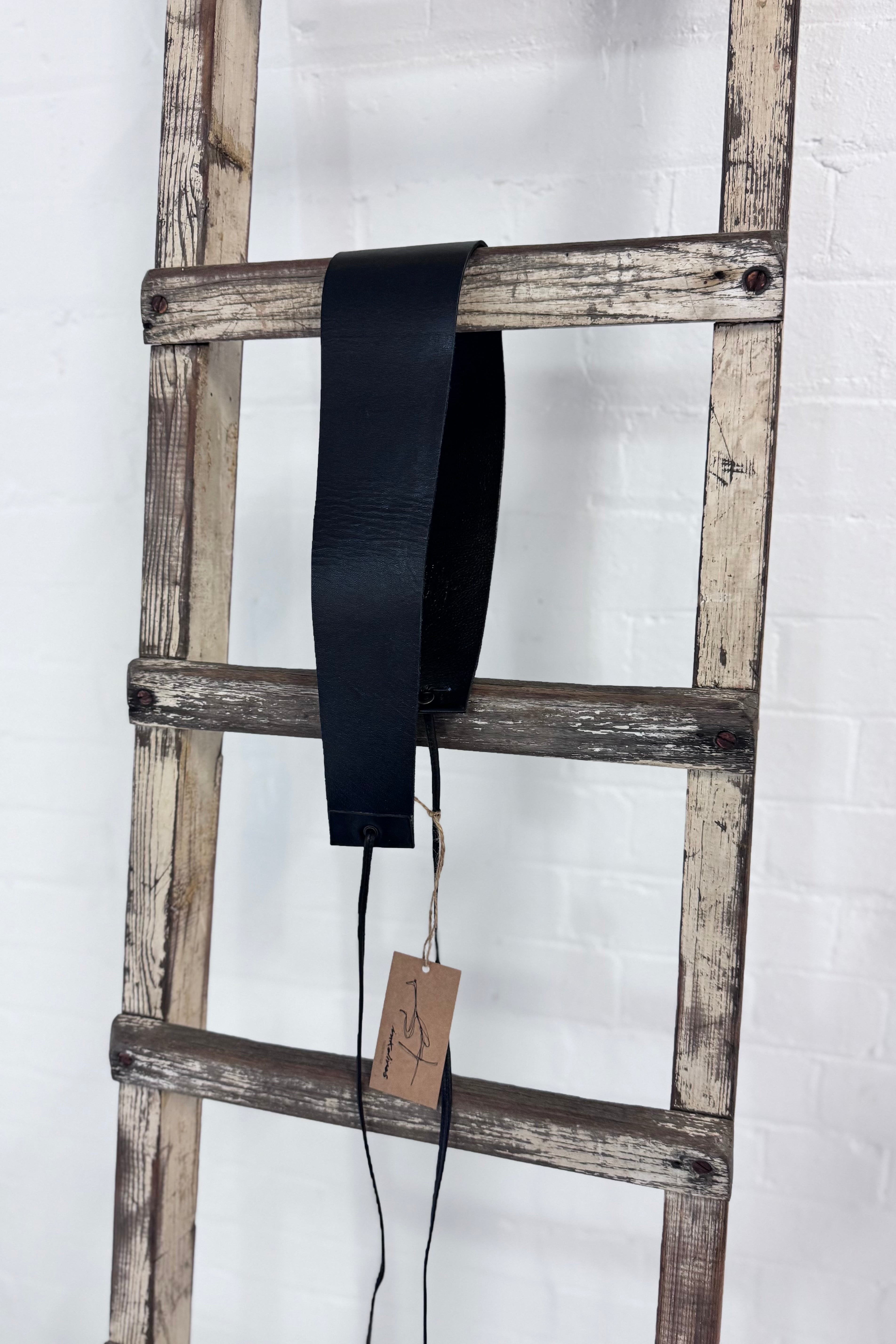 Ink Olives | Cipresso Belt | Black