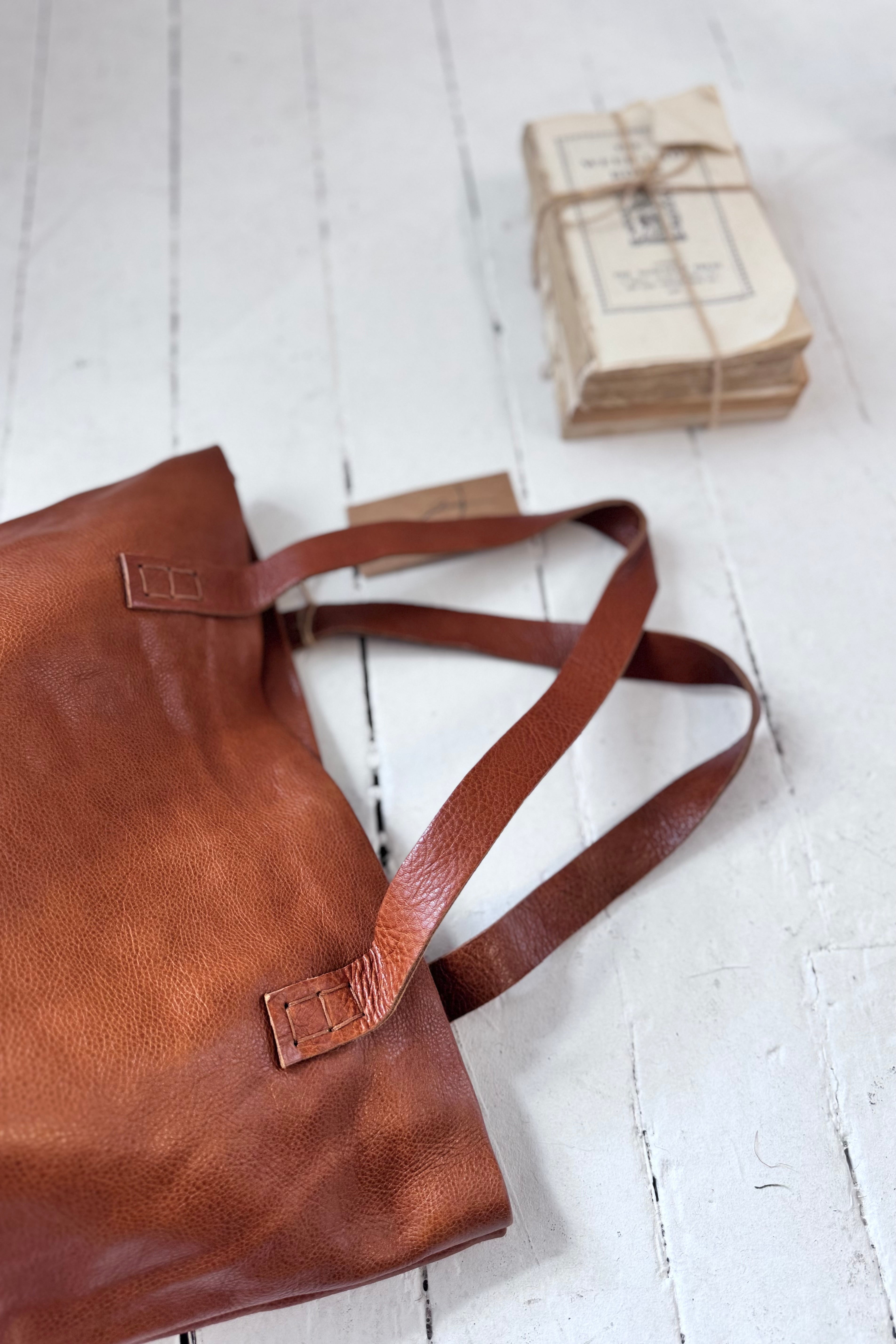 Ink Olives | Napoli Tote Bag | Tan