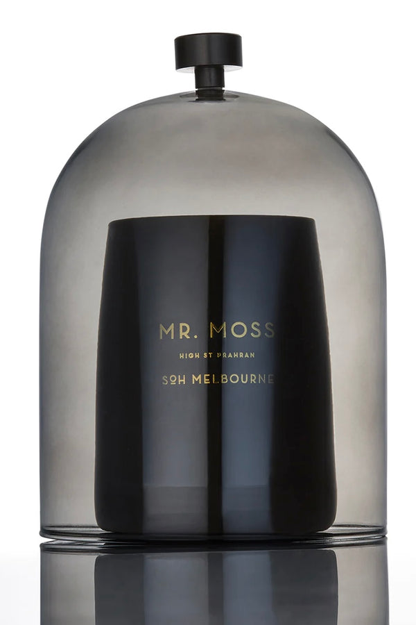 SOH Melbourne | Glass Cloche | Gunmetal